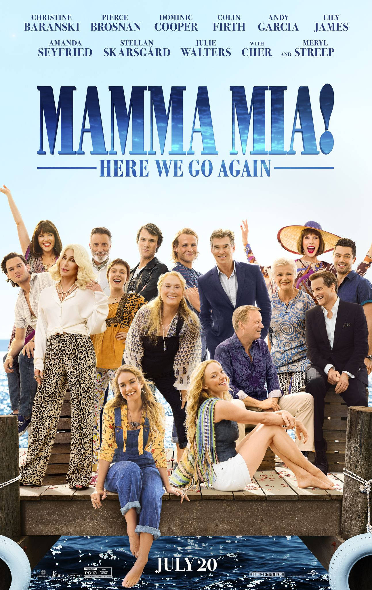 Mama Mia! Here We Go Again Wallpapers
