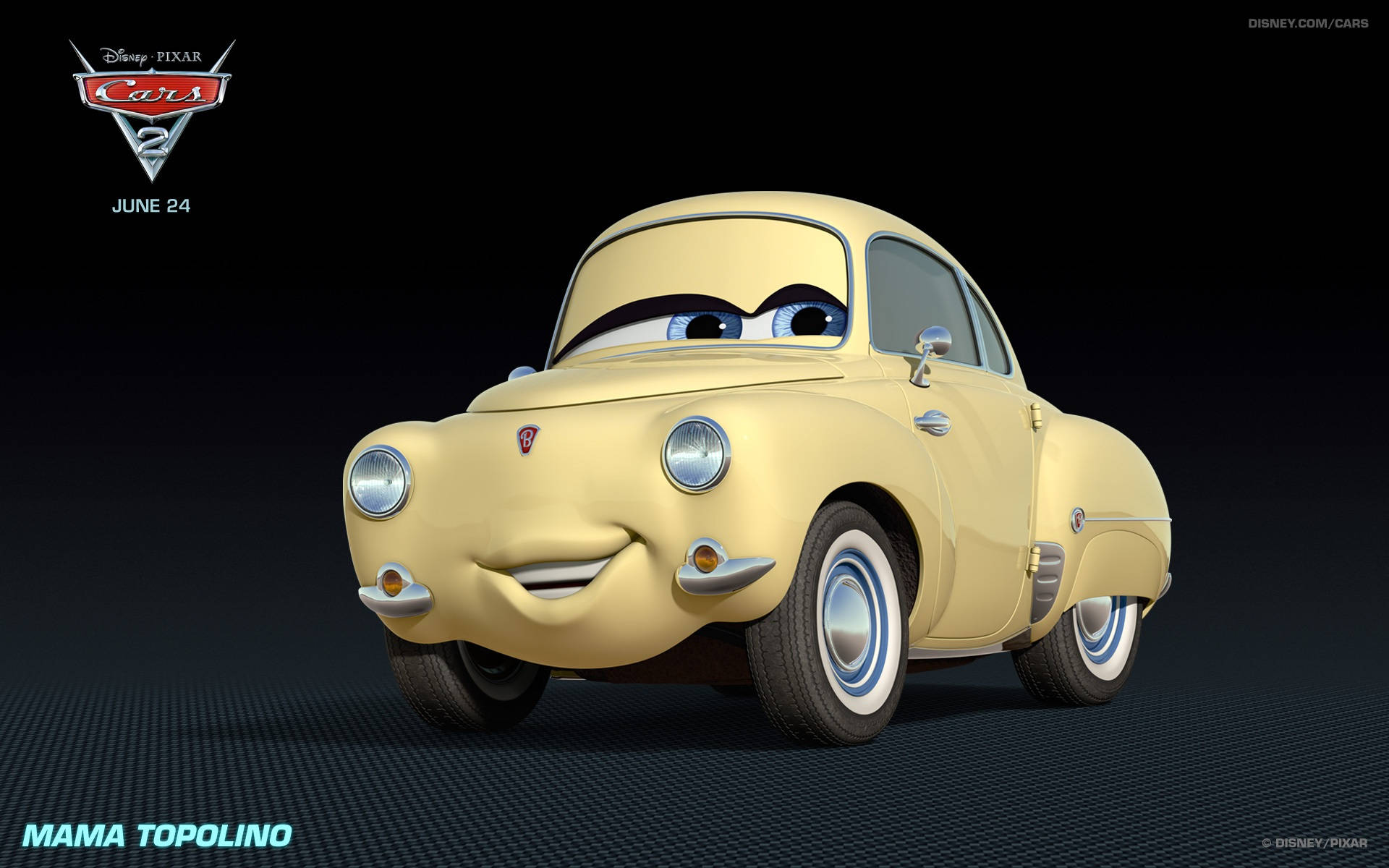 Mama Topolino fra Disney Pixars Cars 2 Wallpapers
