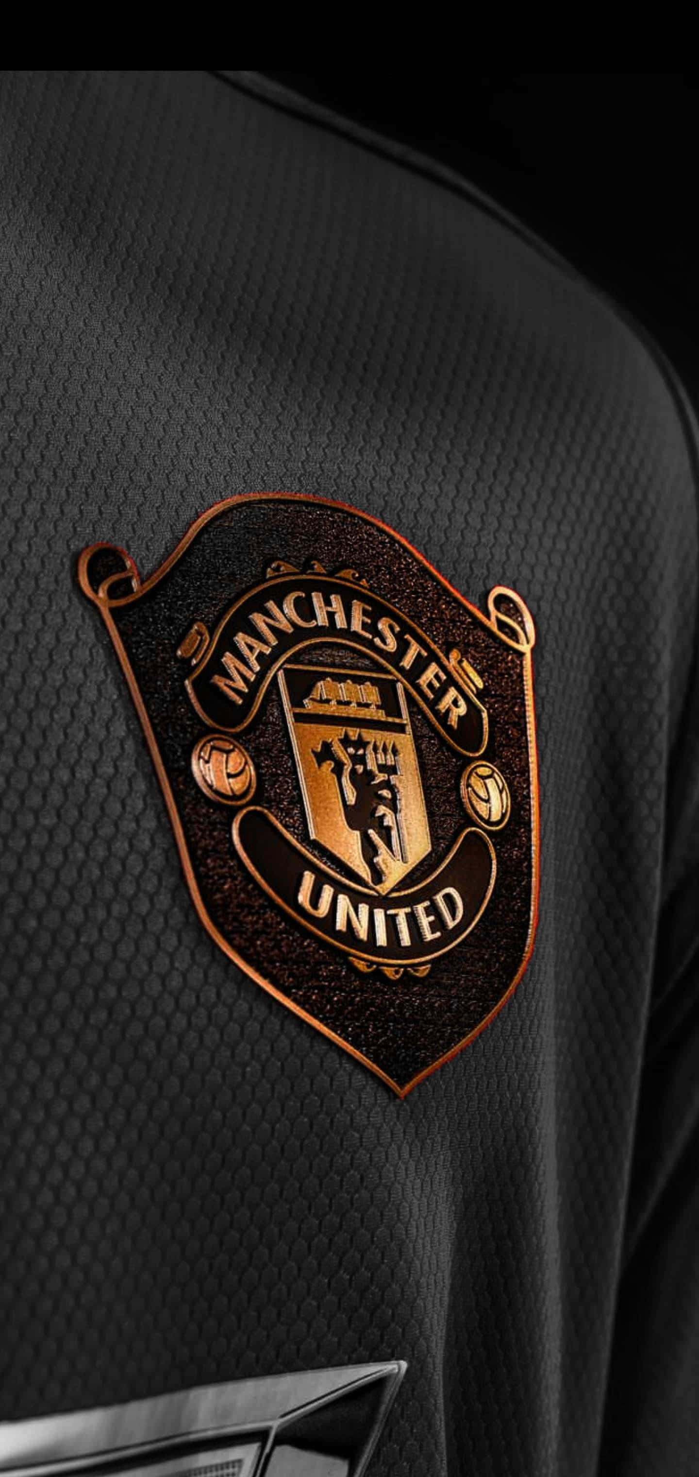 Manchester United-fans viser deres telefoner frem Wallpapers
