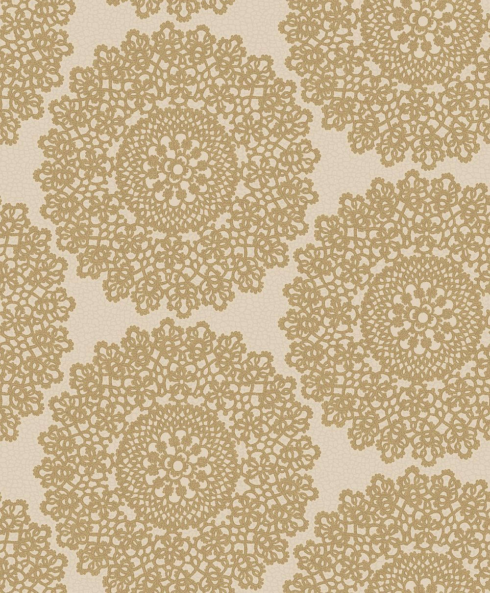 Mandala Guld Kunst Wallpapers