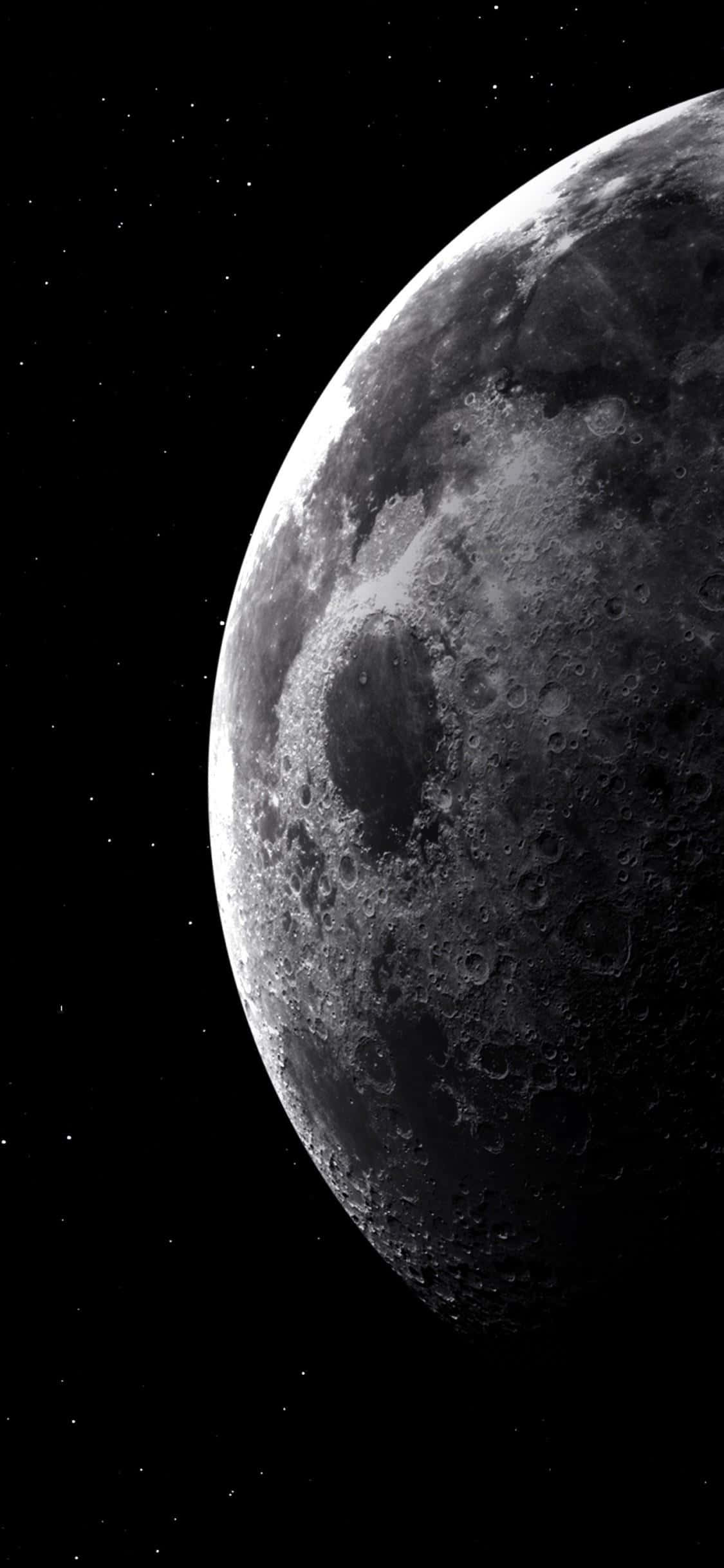 Månens kurve iPhone Wallpapers