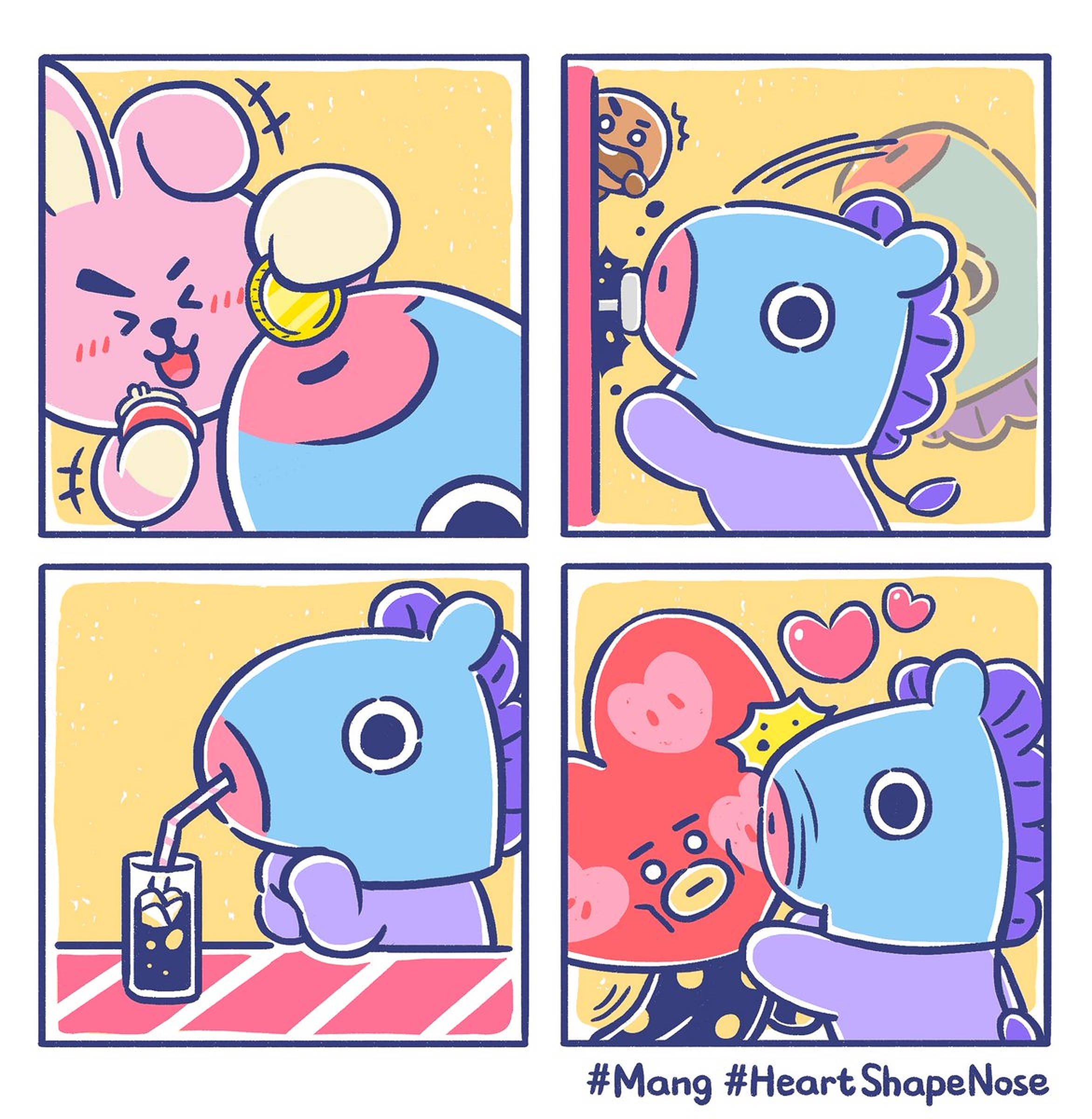 Mang Bt21 Comics Wallpapers