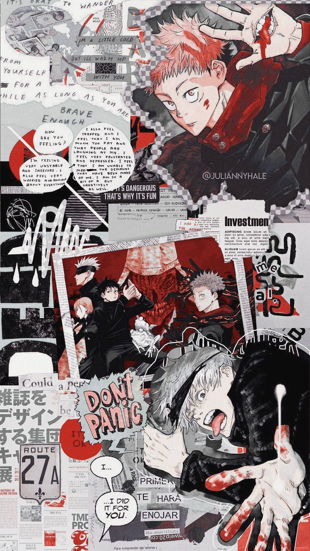 Manga iPhone Jujutsu Kaisen Wallpapers