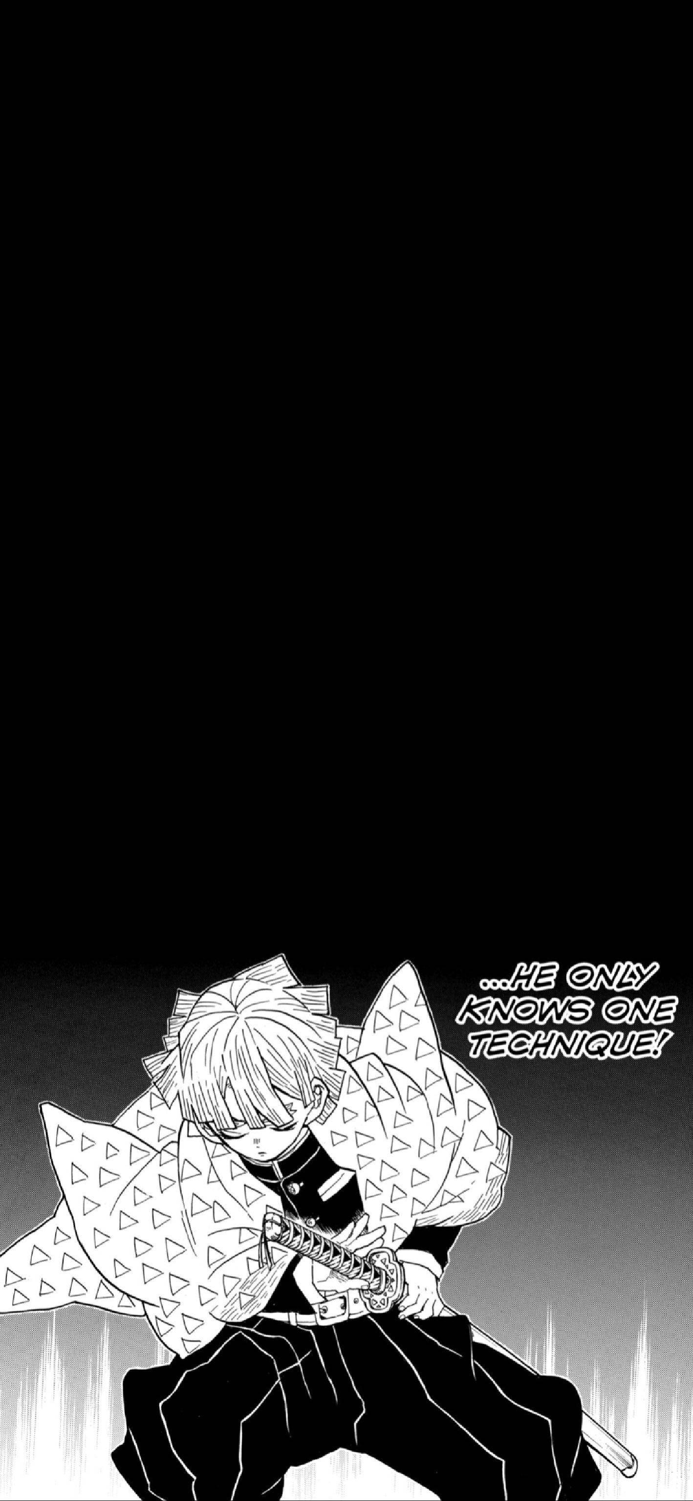 Manga iPhone Zenitsu Agatsuma Wallpapers