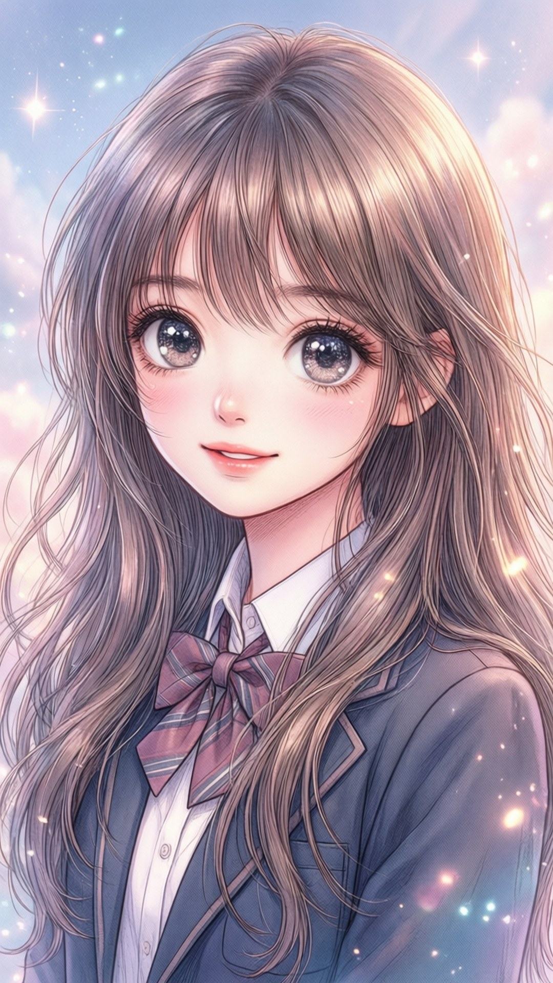 Manga Skolepige Wallpapers