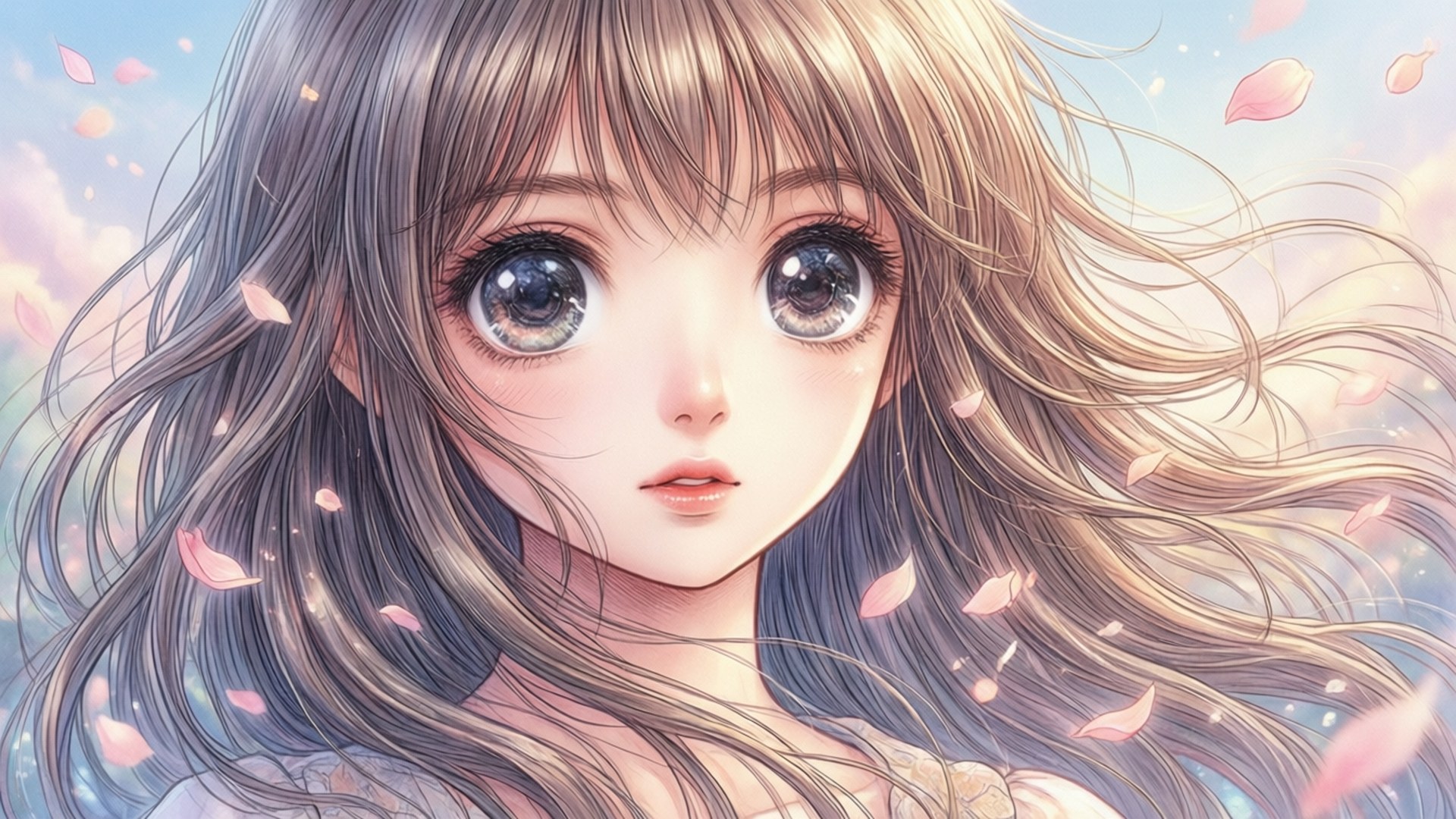Manga Smuk Pige Wallpapers