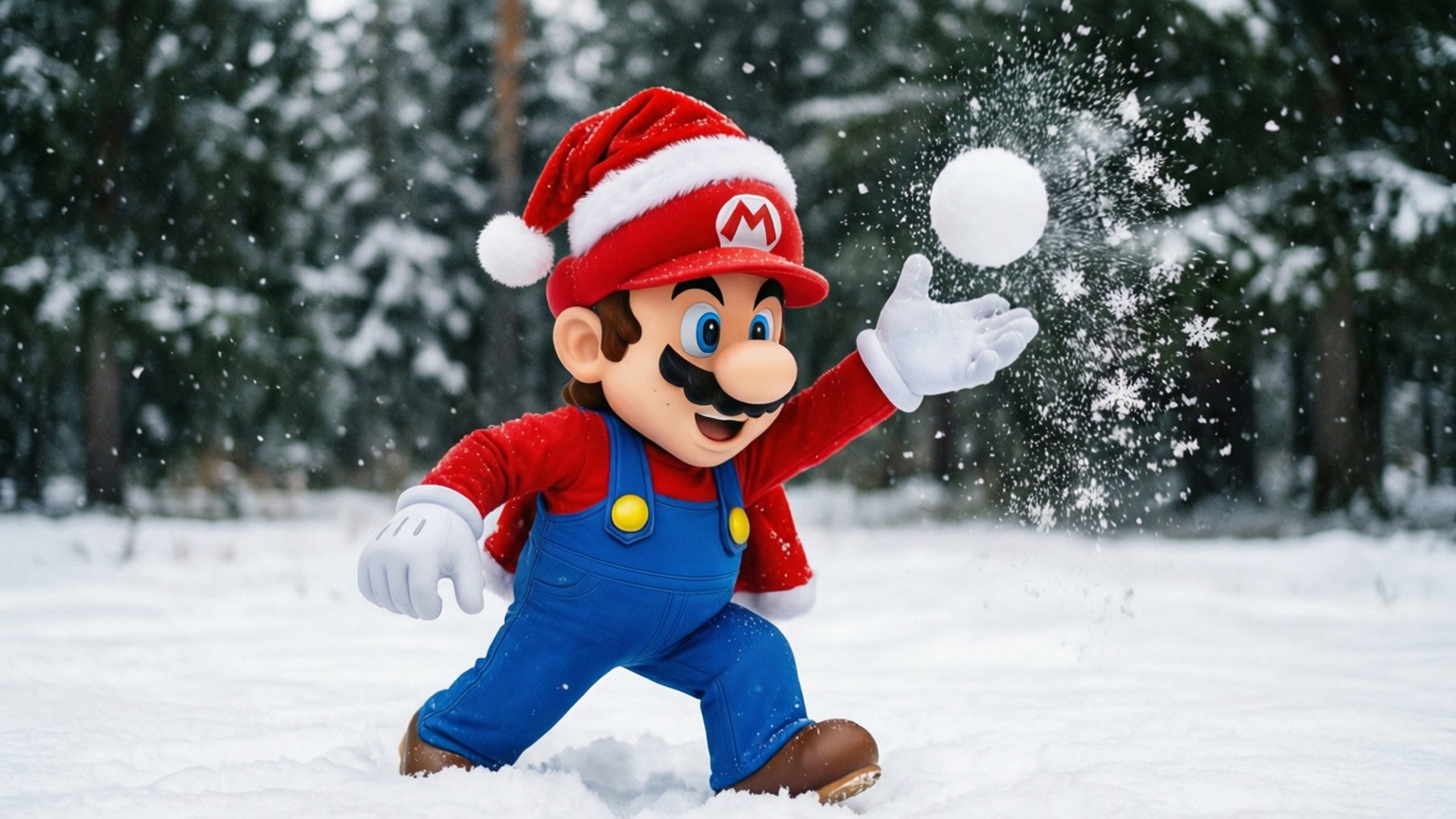 Marios vinterhygge Wallpapers