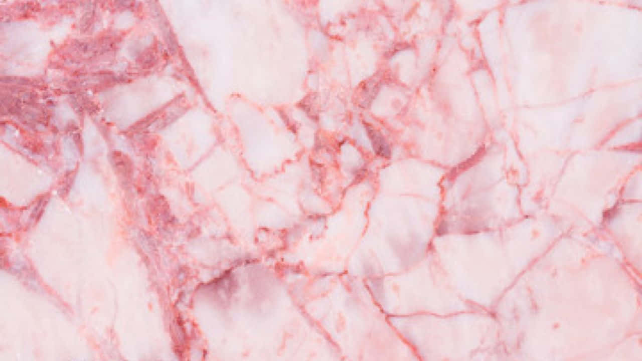 Marmor Pastel Rosa Æstetisk Computerdesign Wallpapers