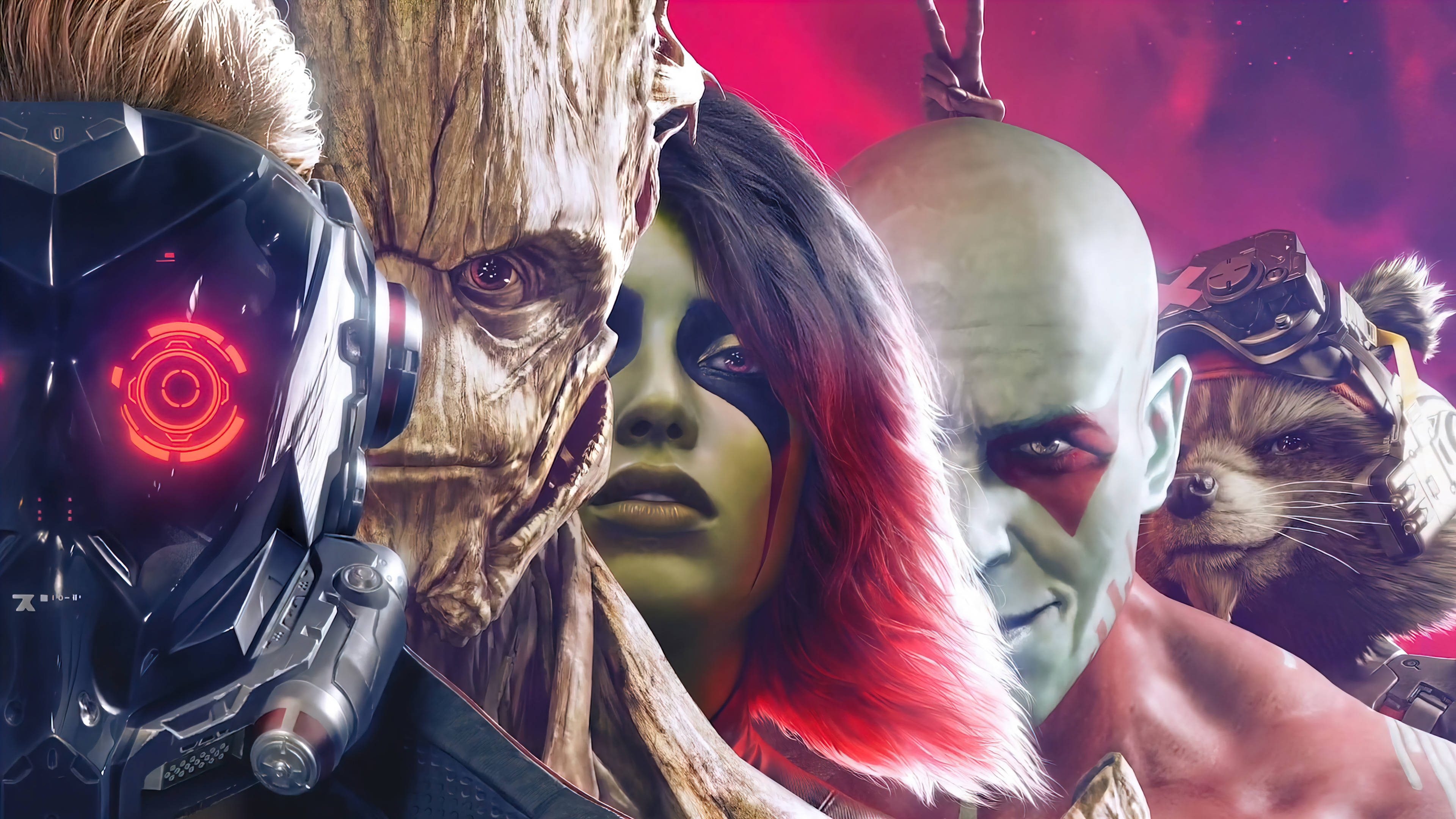 Marvel Desktop Skræmmende Guardians Wallpapers