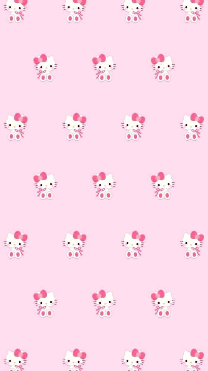 Masser af sød pink Hello Kitty Wallpapers