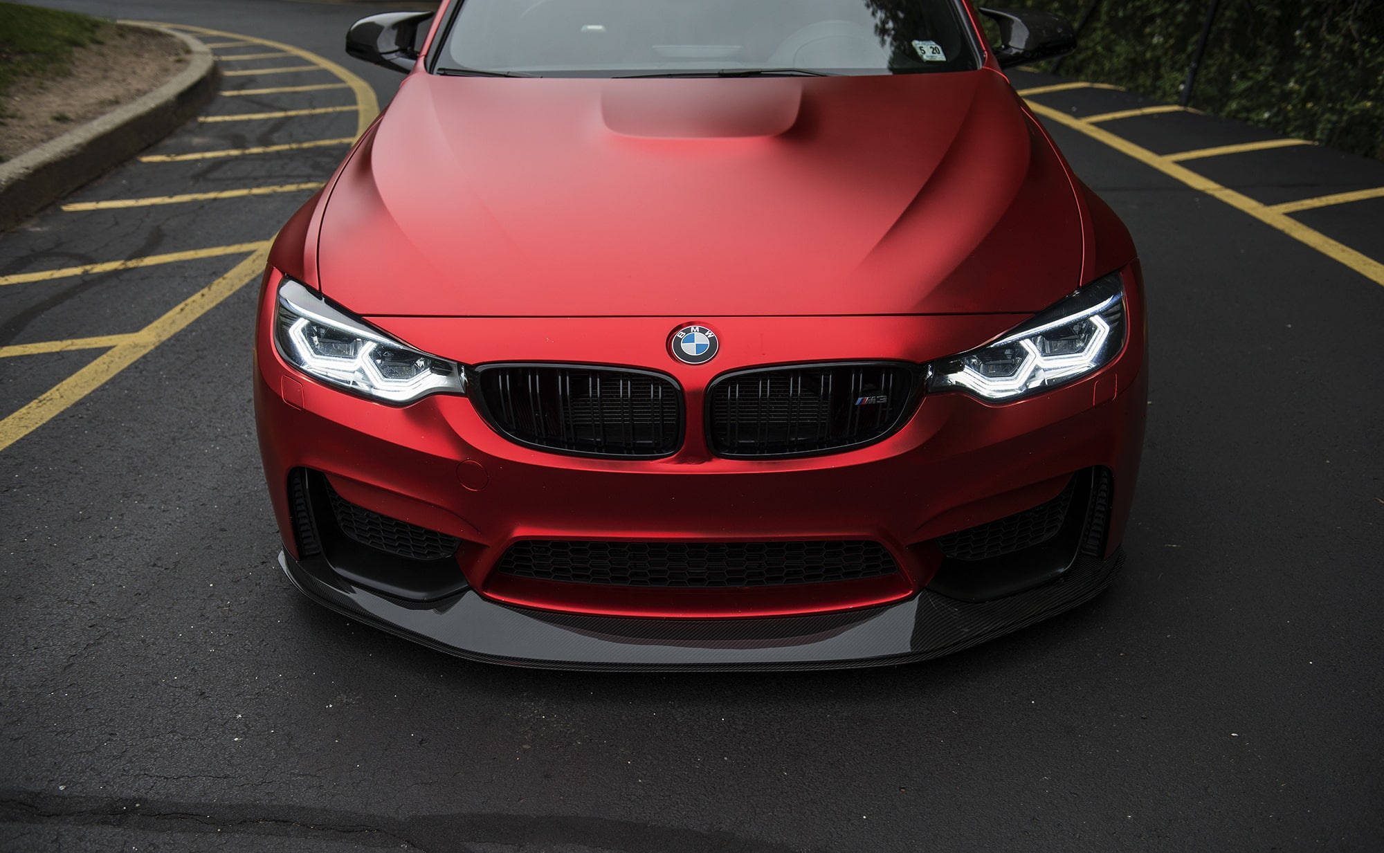 Mat Rød M3 BMW Laptop Wallpapers