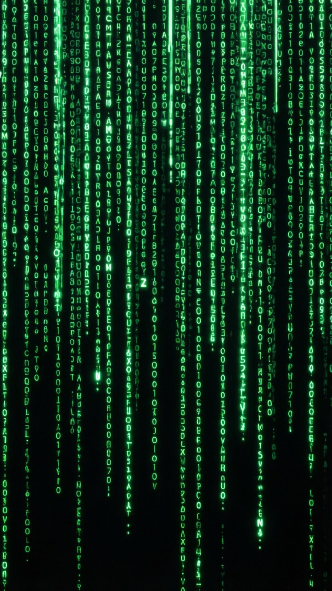 Matrix-kode OLED Wallpapers