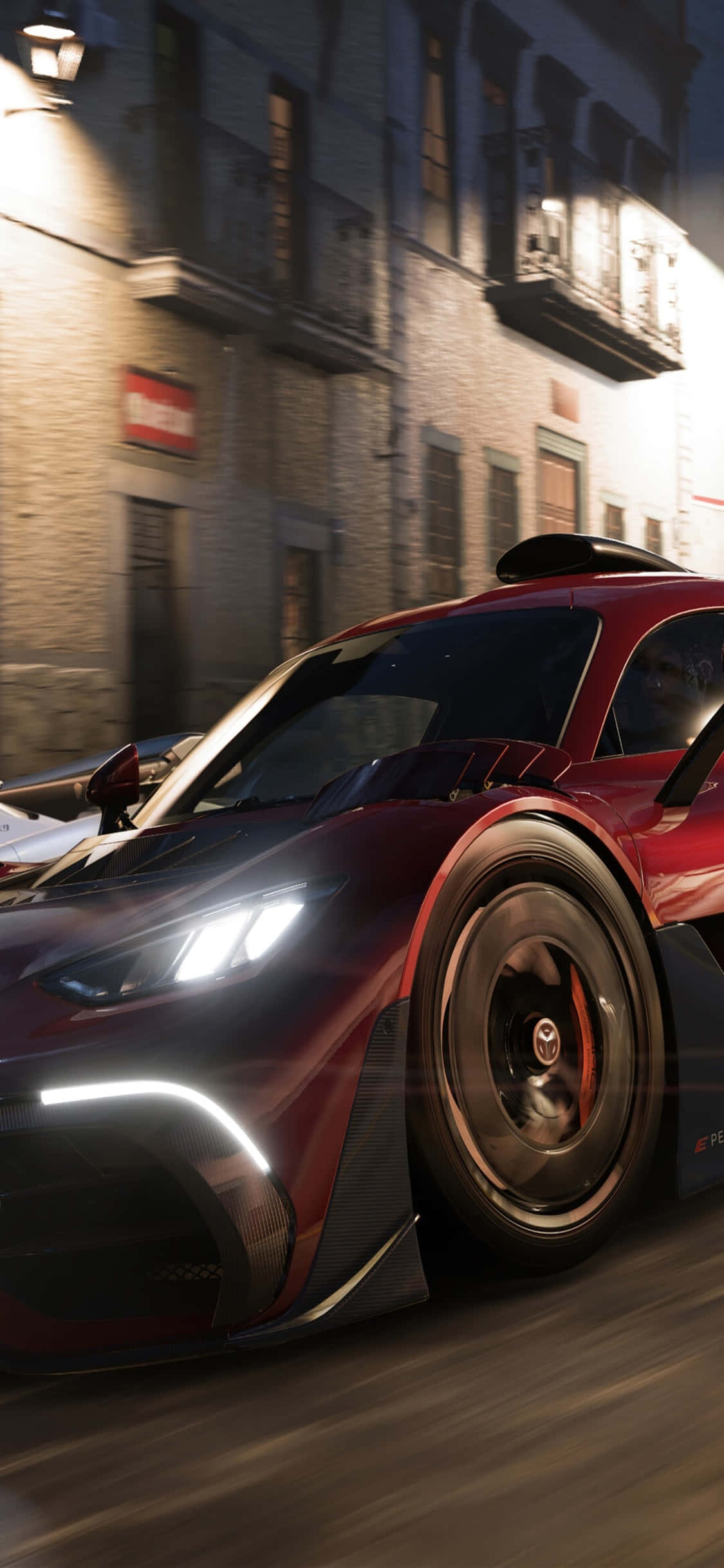 McLaren P1 iPhone X Forza Motorsport 7 Baggrund Wallpapers