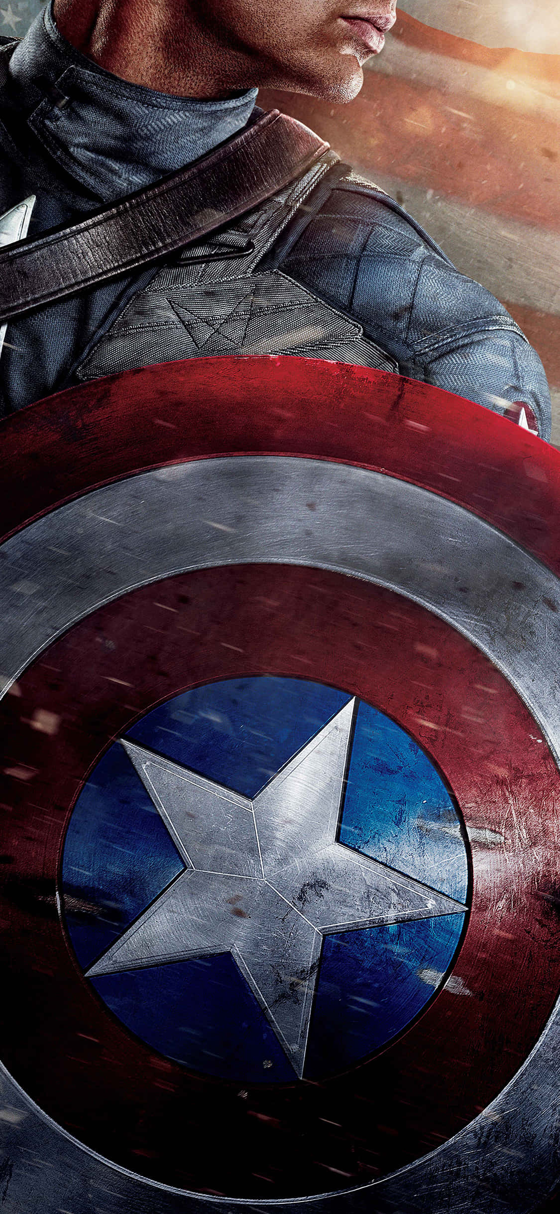 MCU helt Captain America skjold baggrund Wallpapers