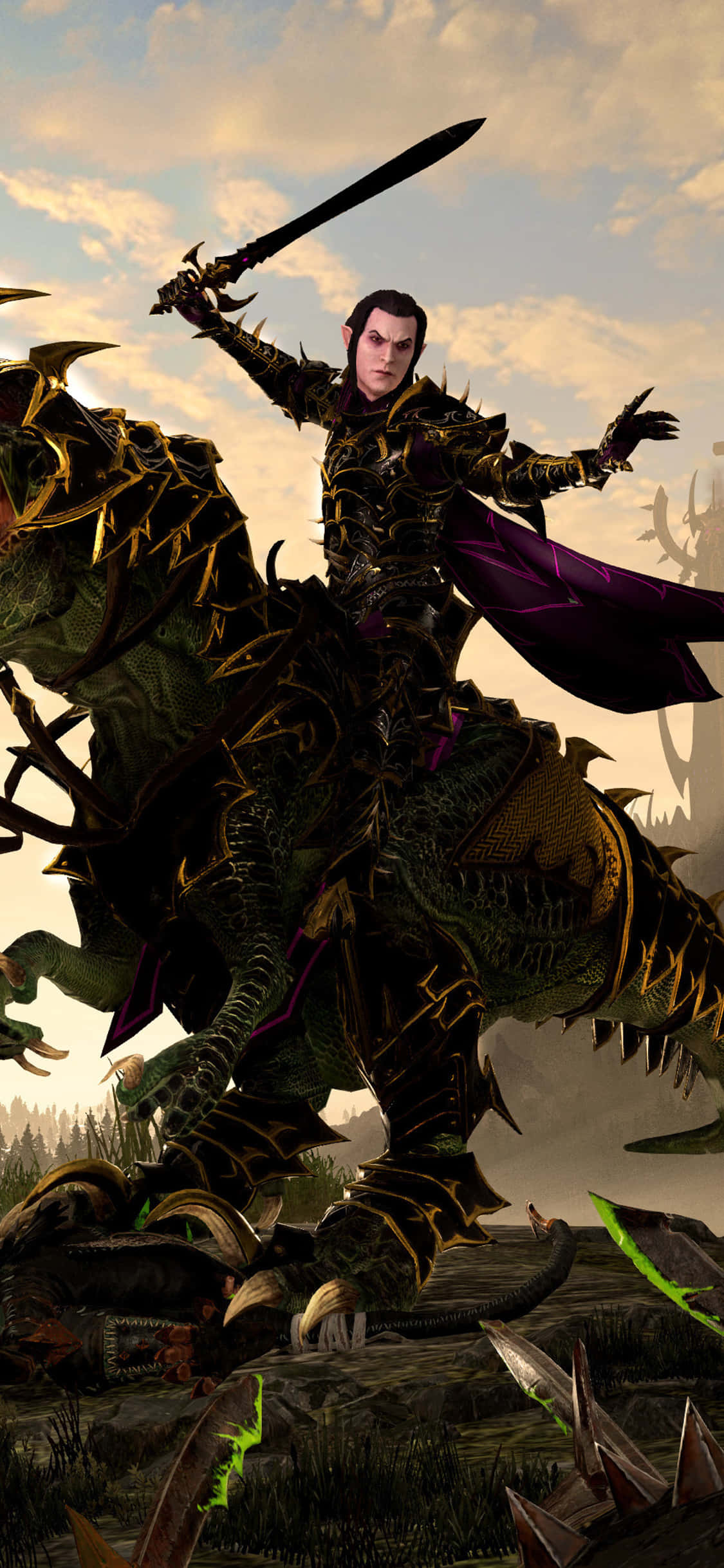 Mød Total War på din iPhone X med Total War Warhammer! Wallpapers