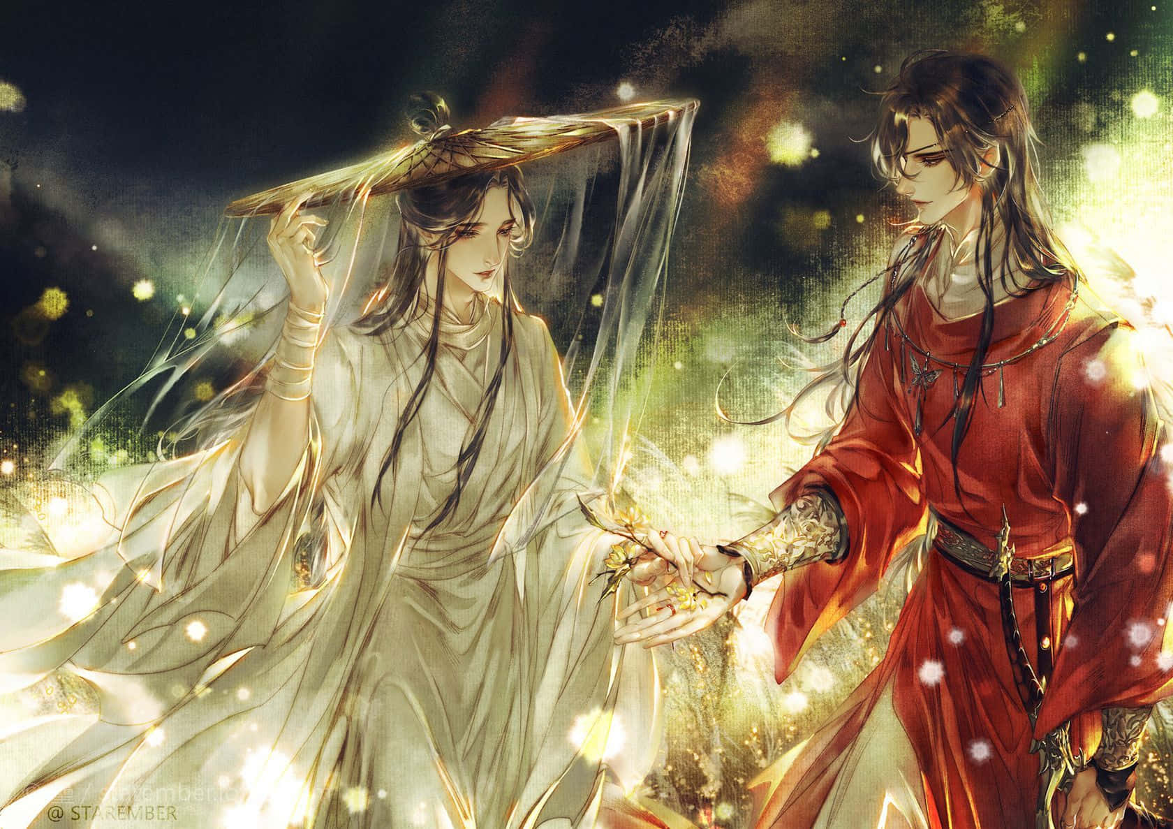 Meddelelse om Heaven Officials Blessing anime Wallpapers