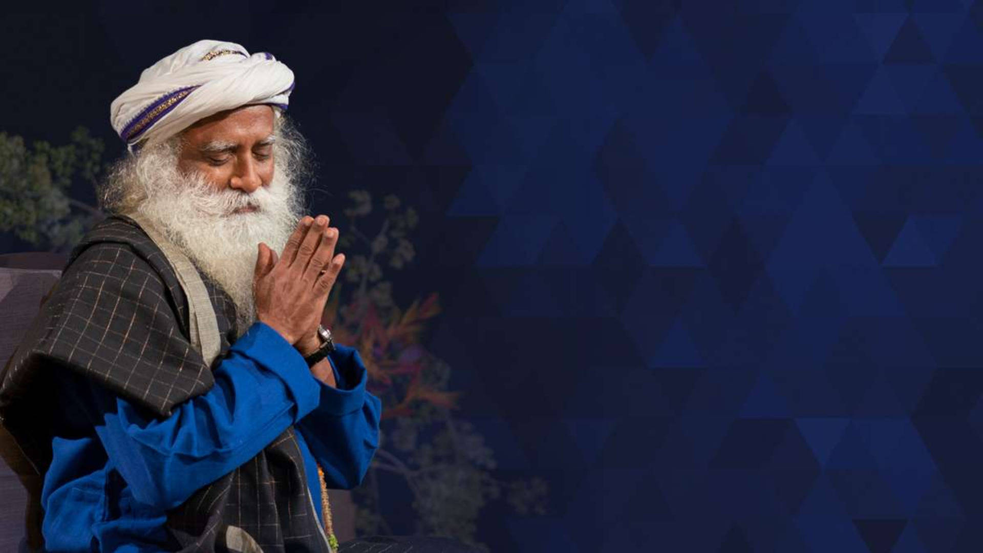 Mediterende Sadhguru Header Wallpapers