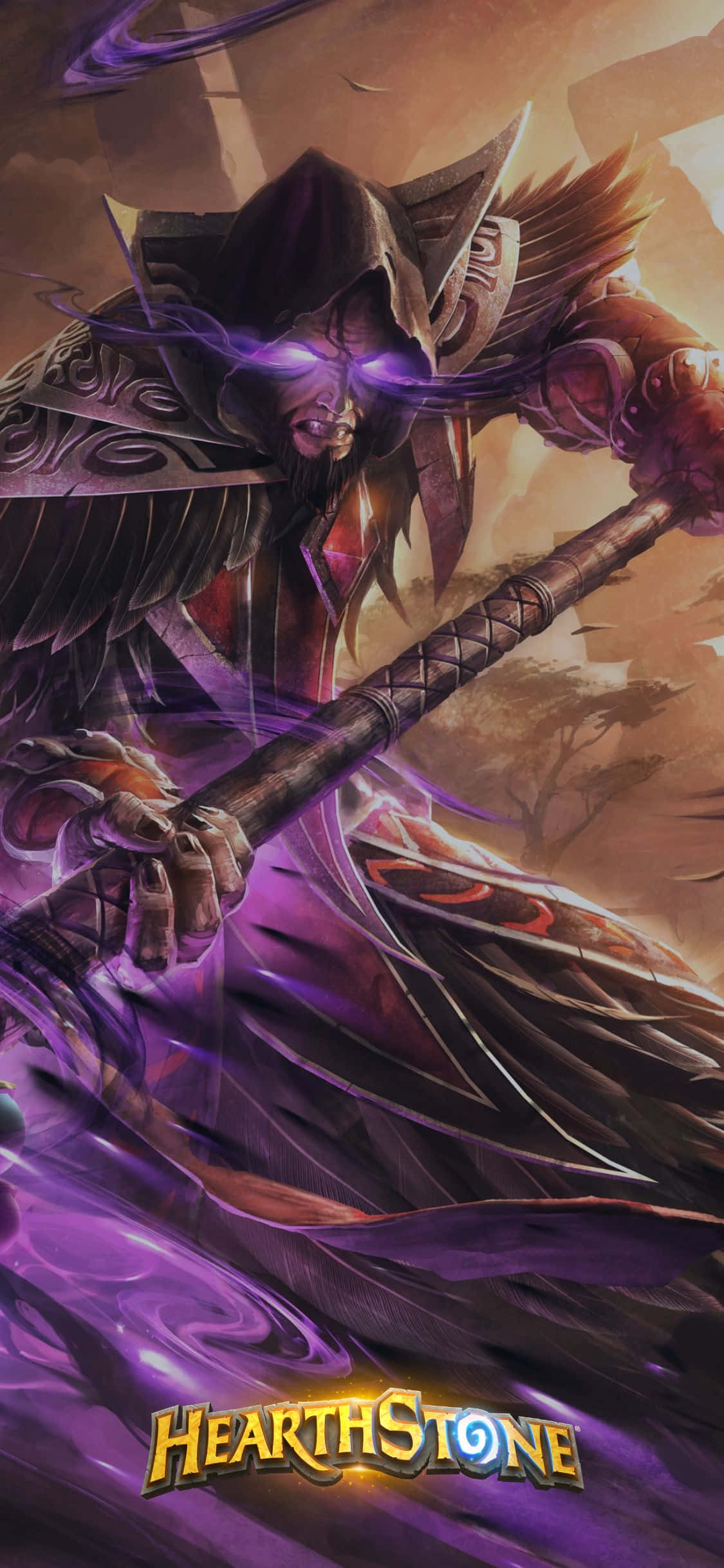 Medivh iPhone XS Hearthstone Baggrund Wallpapers