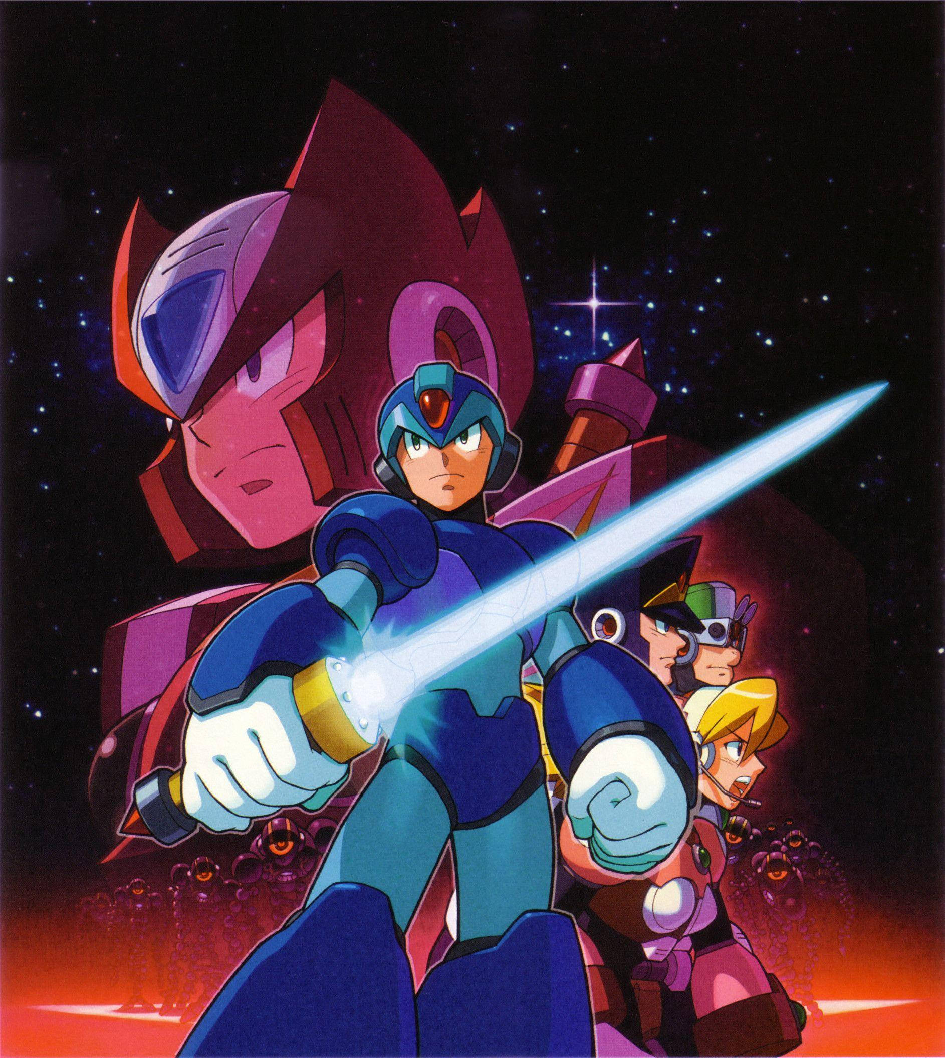 Mega Man Xtreme 2 spilplakat Wallpapers