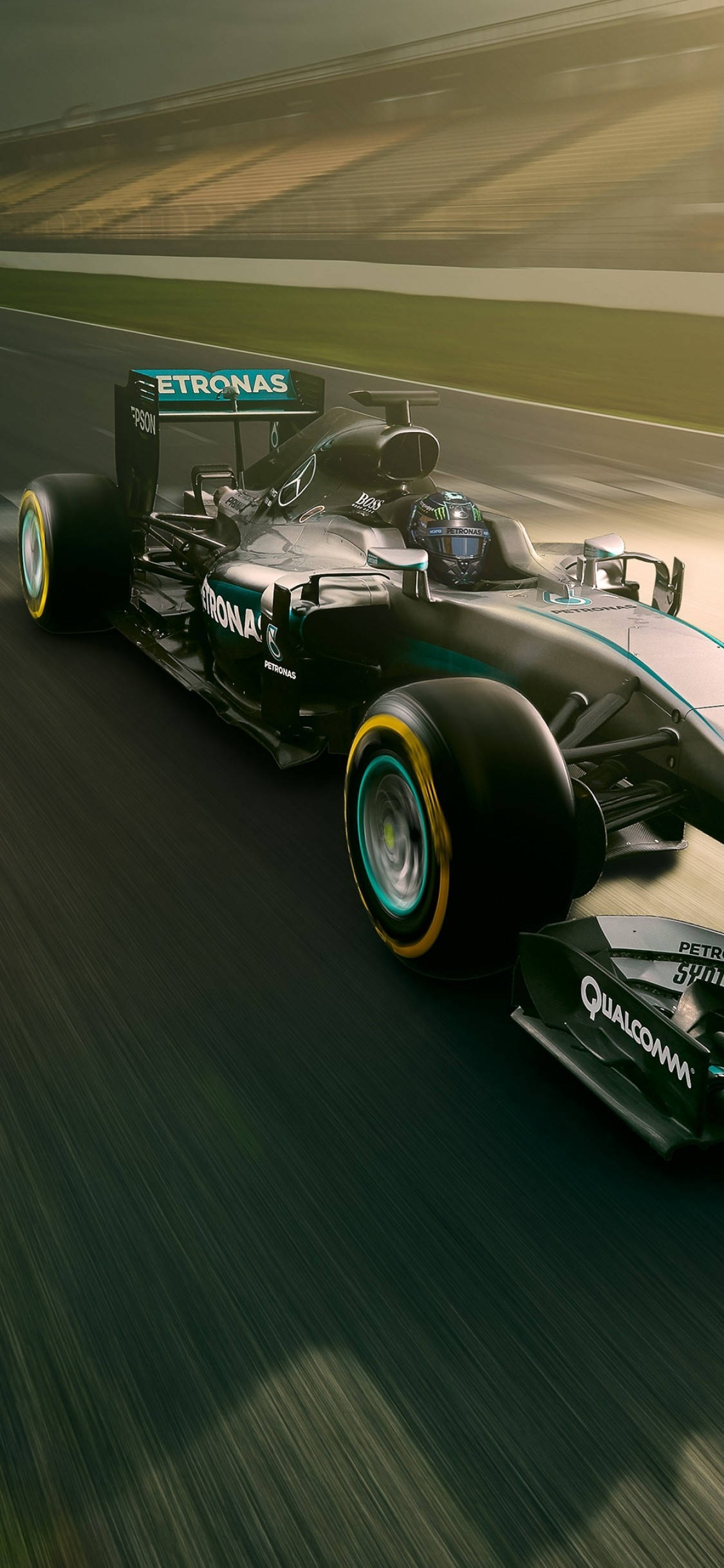 Mercedes F1 iPhone racerbane Wallpapers