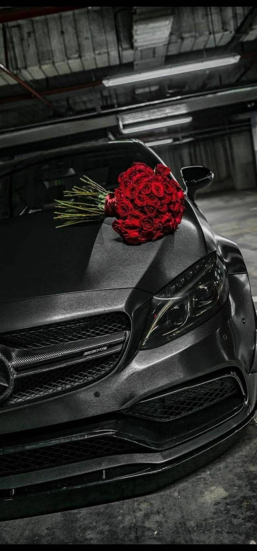 Mercedes iPhone X 3D Rose Wallpapers
