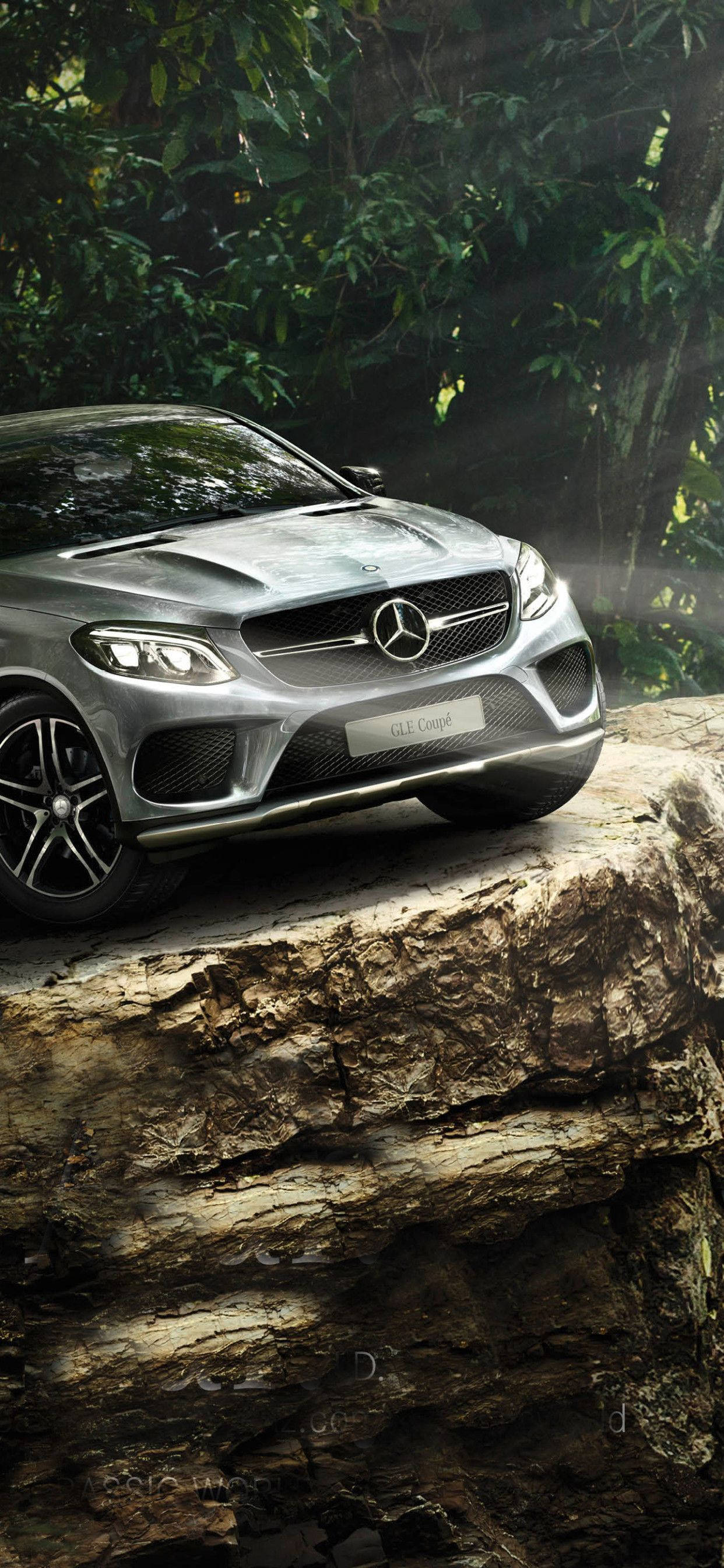 Mercedes iPhone X Skovklippe Wallpapers