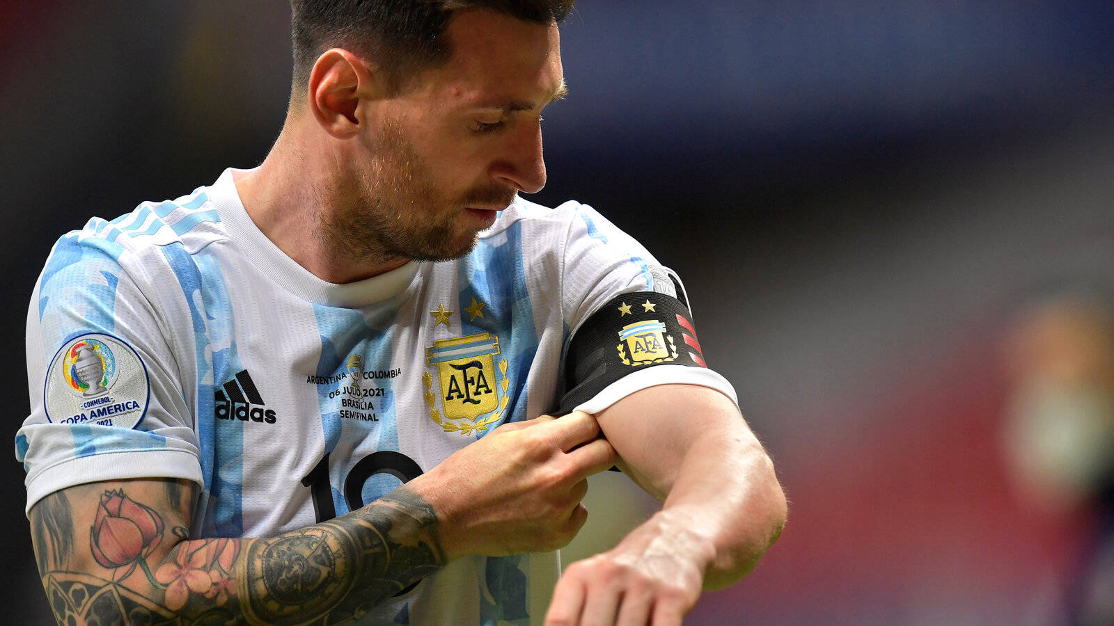Messi 2021 Anførerbind Wallpapers