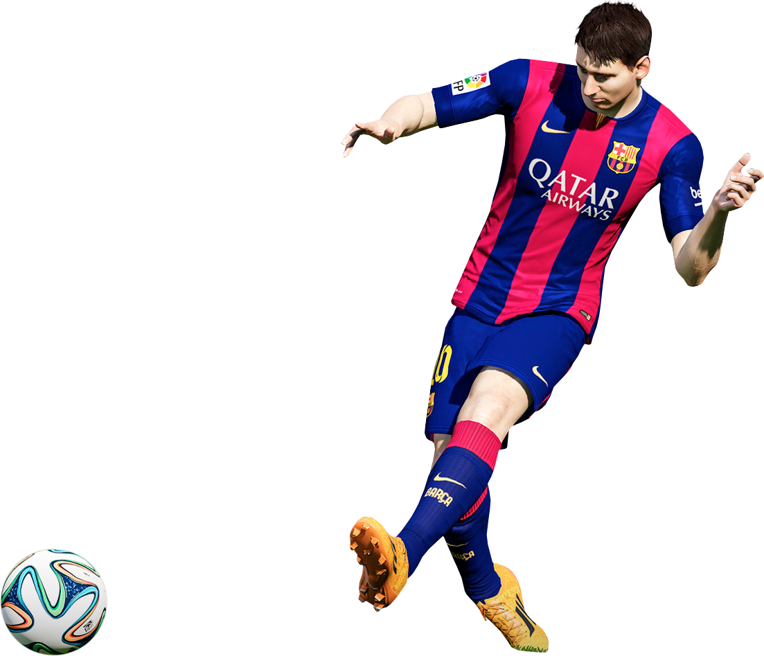 Messi i aktion F C Barcelona Wallpapers