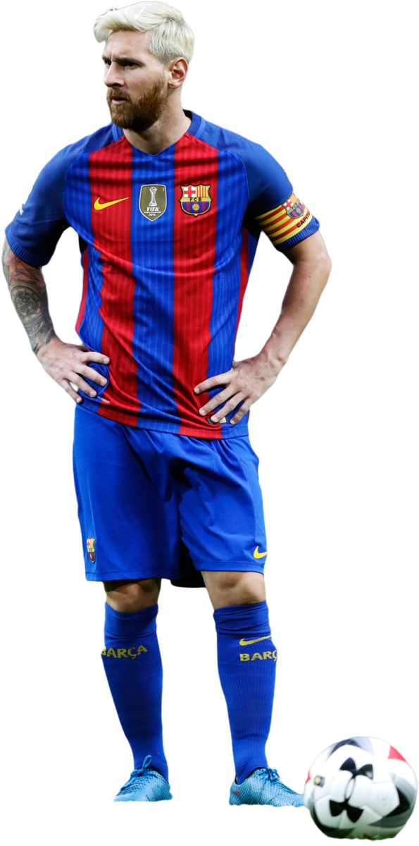 Messi i FC Barcelona-trøje Wallpapers