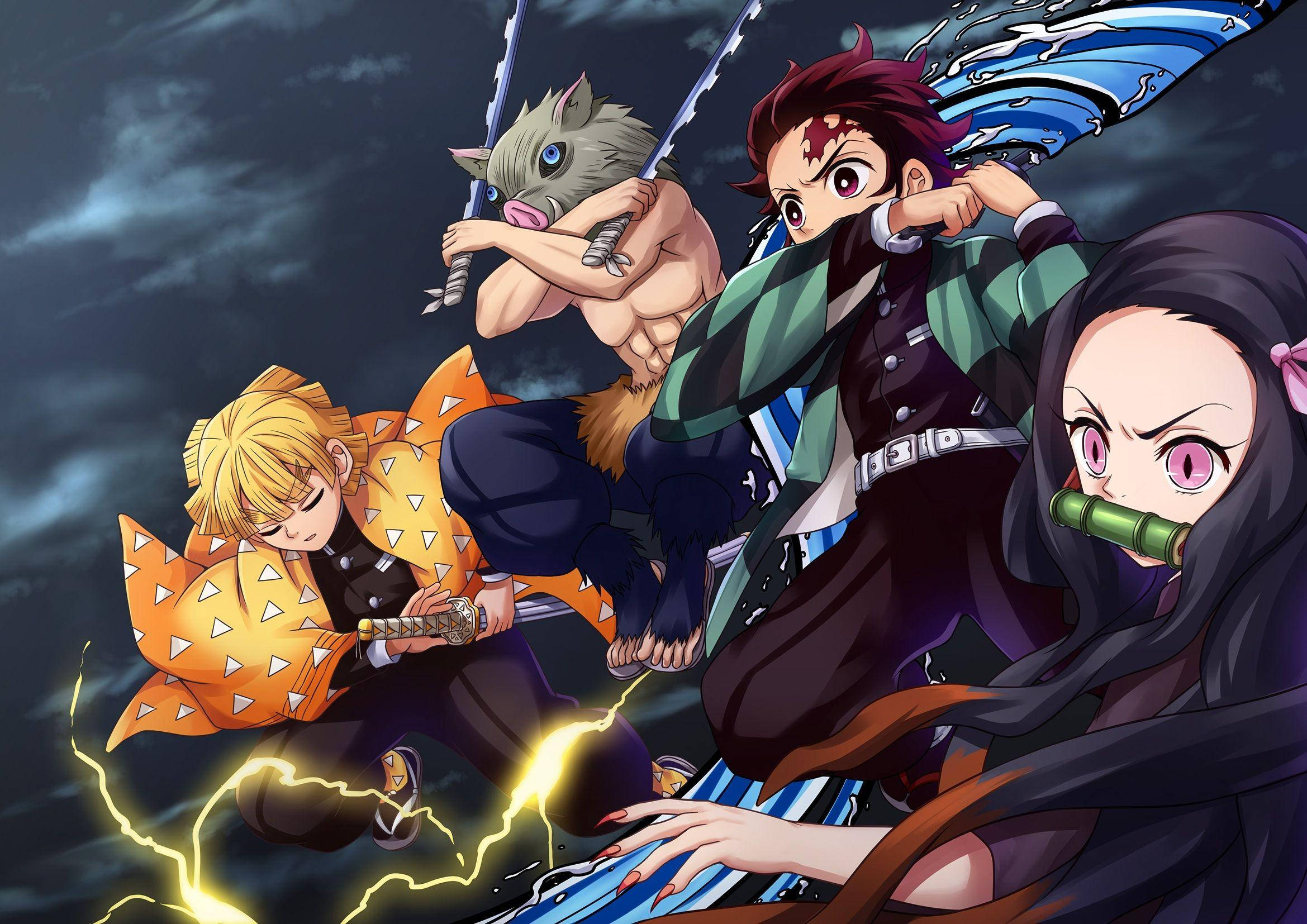 Mest badass Demon Slayer-karakterer Wallpapers