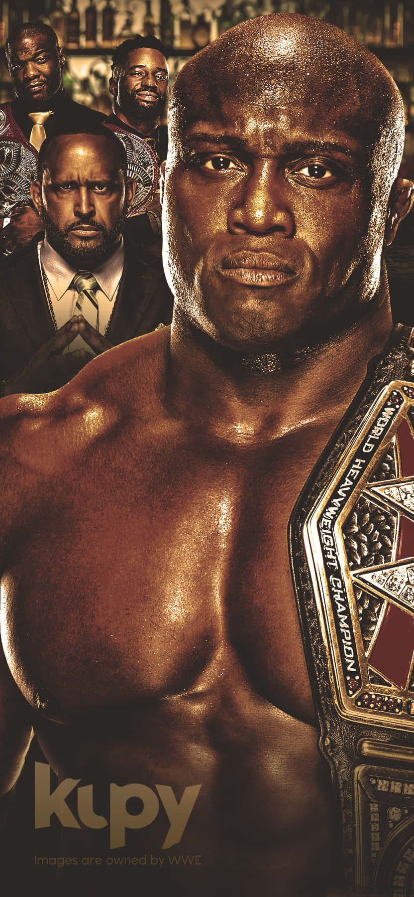 Mesterlig fremvisning af styrke - Bobby Lashley Wallpapers
