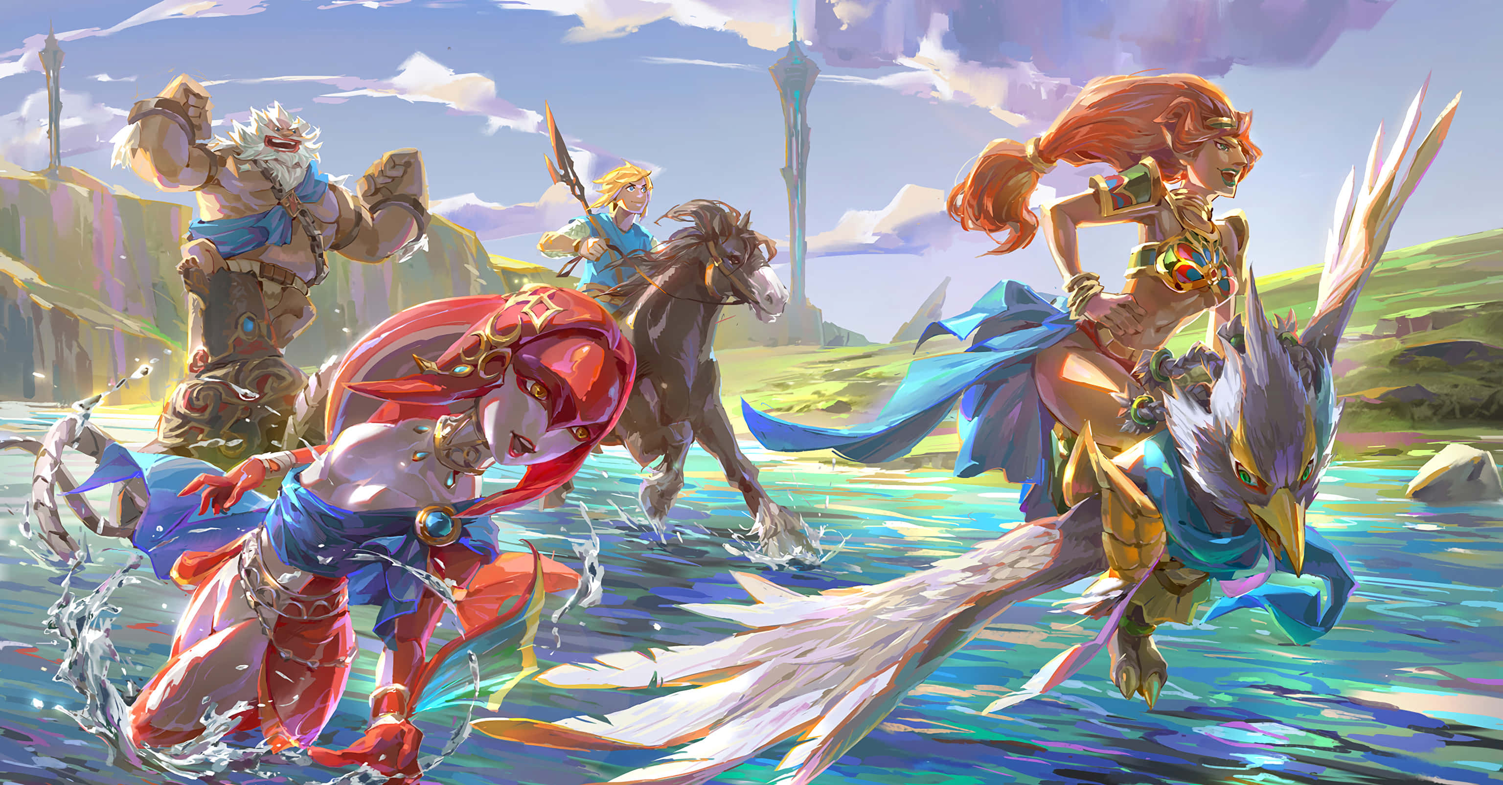 Mestersværdet kalder dig på din episke rejse for at redde Hyrule. Wallpapers
