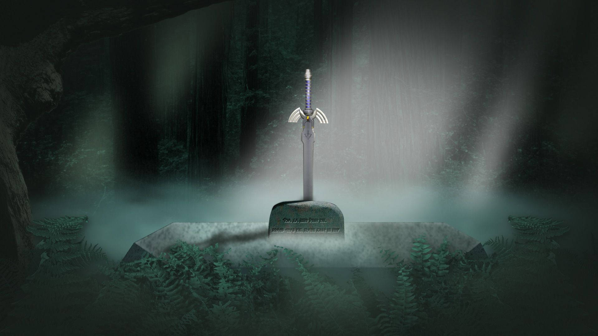 Mestersværd på sokkel Wallpapers