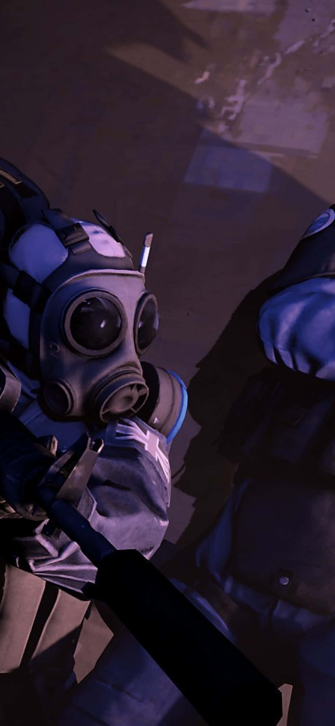 Mestrer kunsten at spille med iPhone Xs og Counter-Strike Global Offensive Wallpapers
