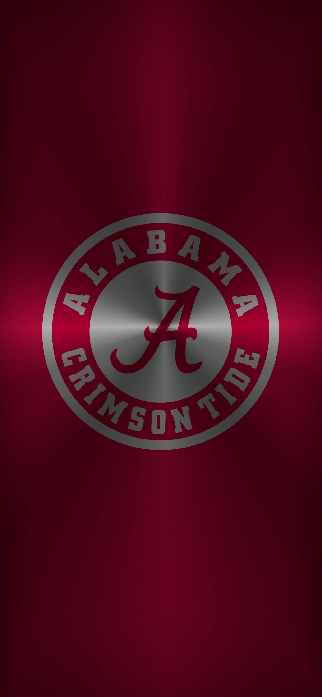 Metallisk Logo Alabama Crimson Tide Wallpapers