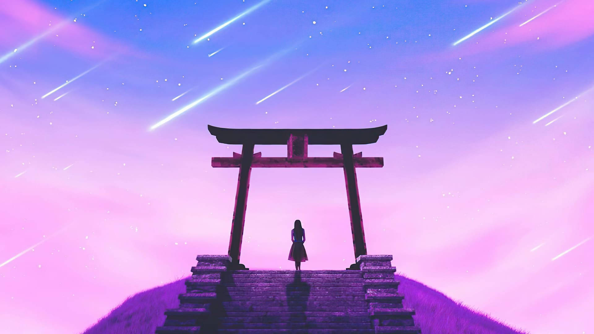 Meteorregn æstetisk bærbar Wallpapers