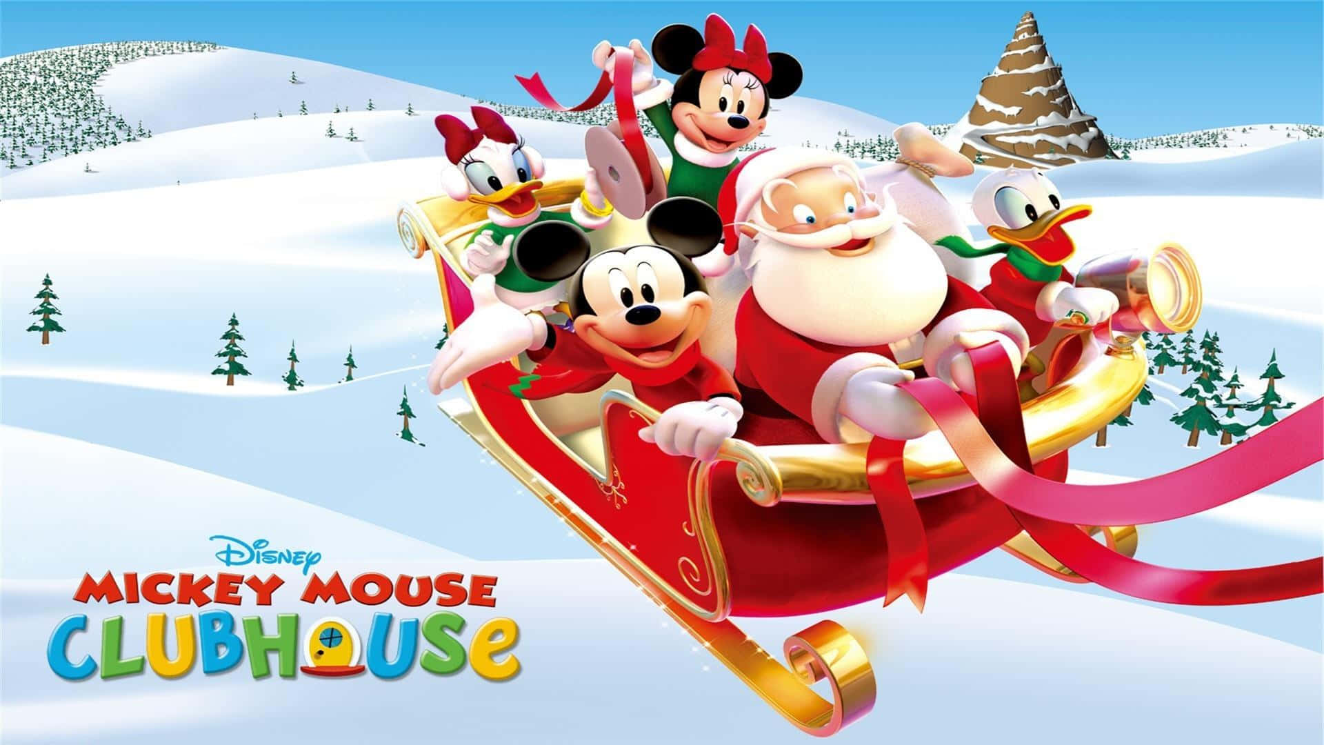 Mickey Mouse Klubhus 2 - Julemanden Wallpapers