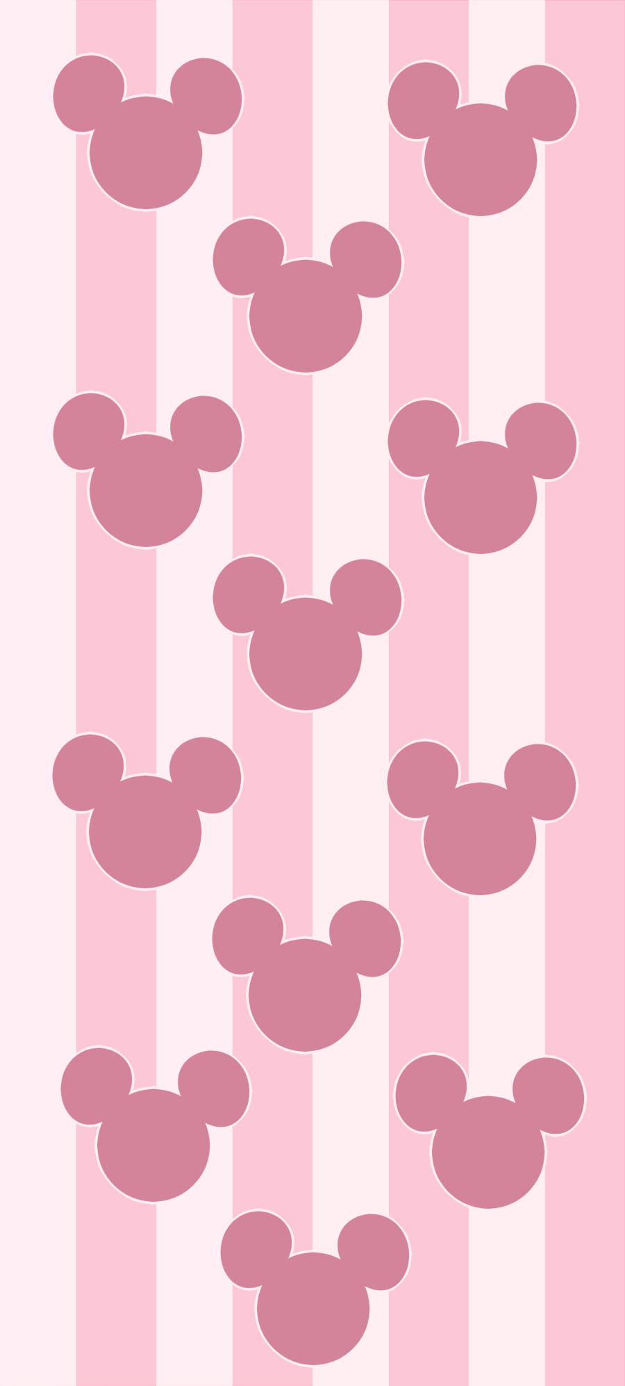 Mickey Pink Disney Logo Wallpapers