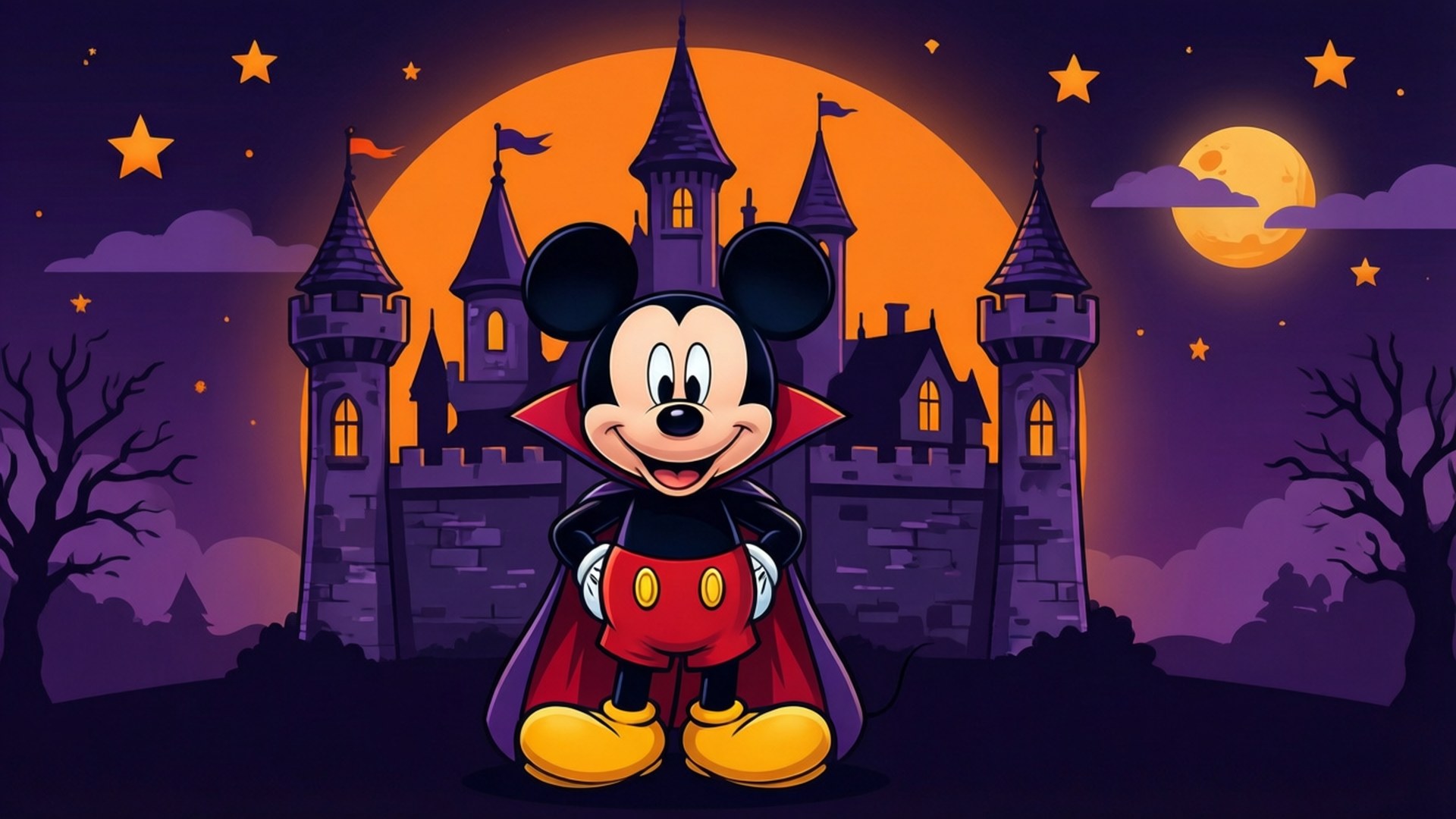 Mickey Vampyr Slot Wallpapers