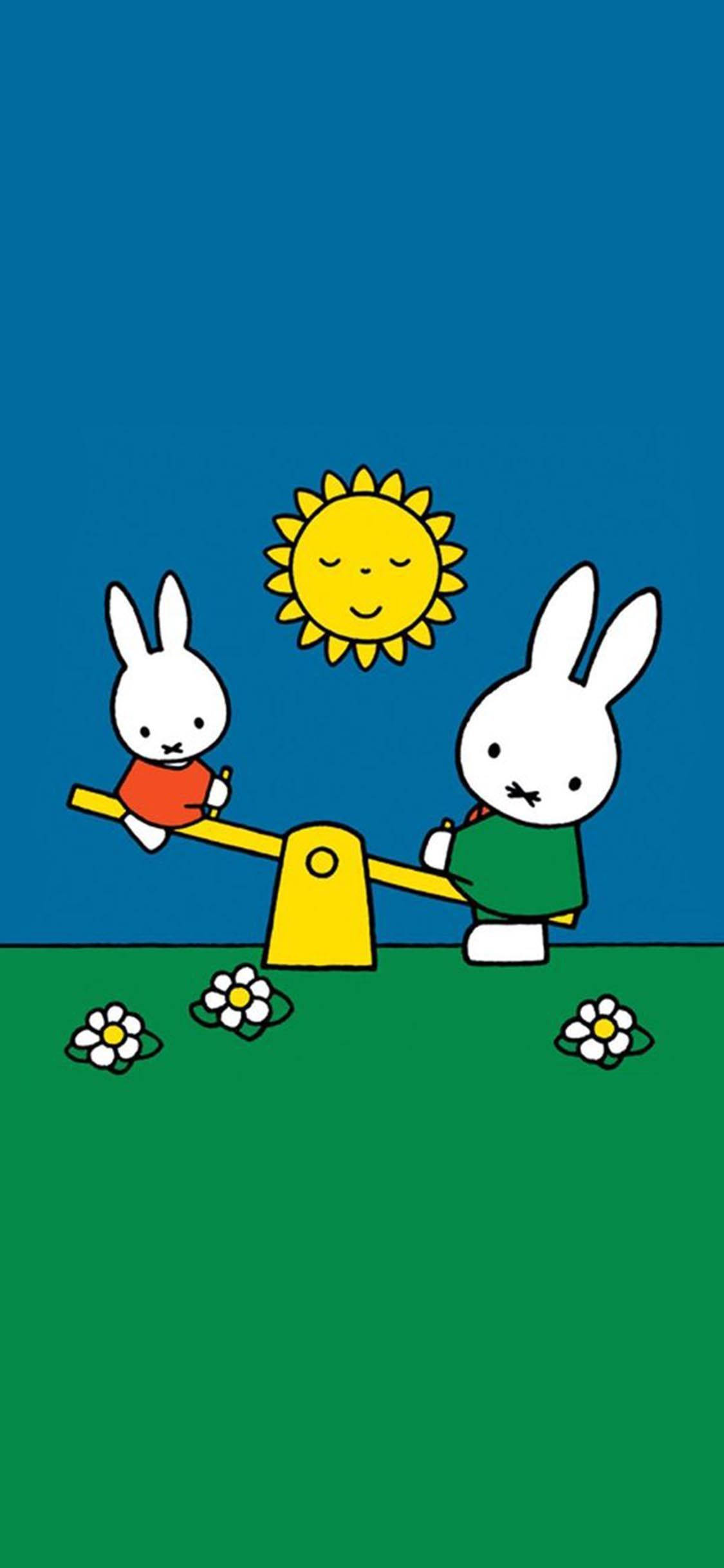 Miffy Vippe Legeplads Wallpapers
