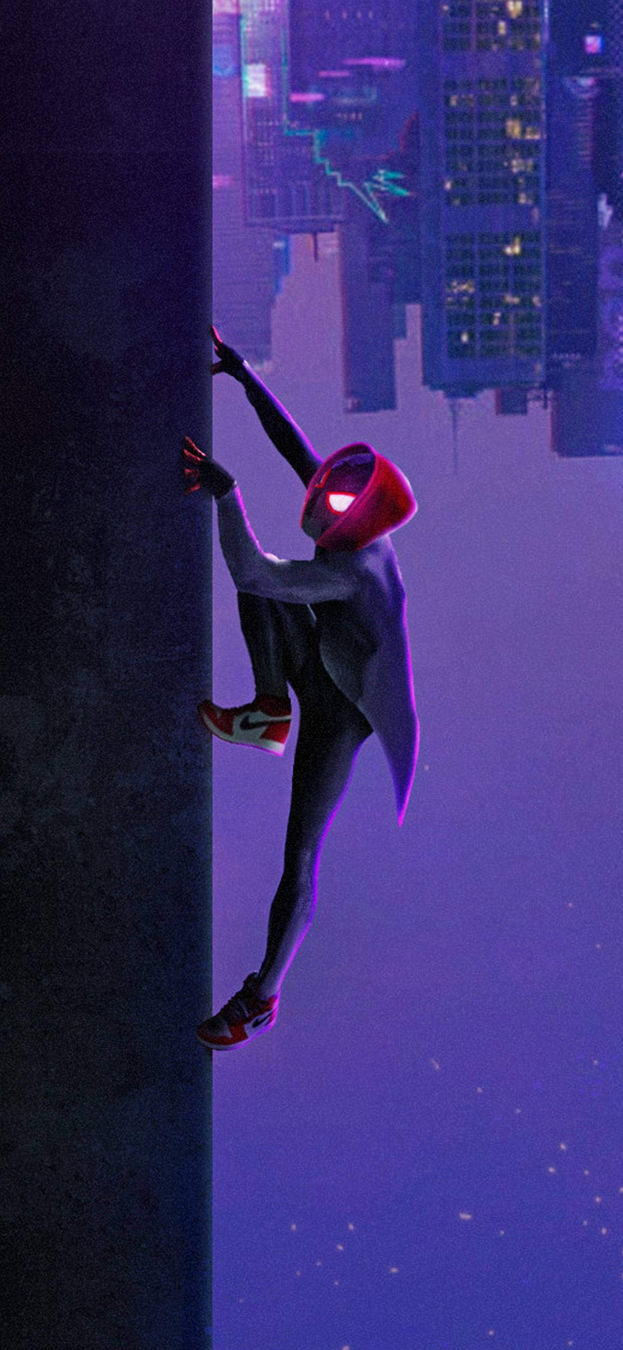 Miles Morales i Spider Man Into The Spider Verse Wallpapers