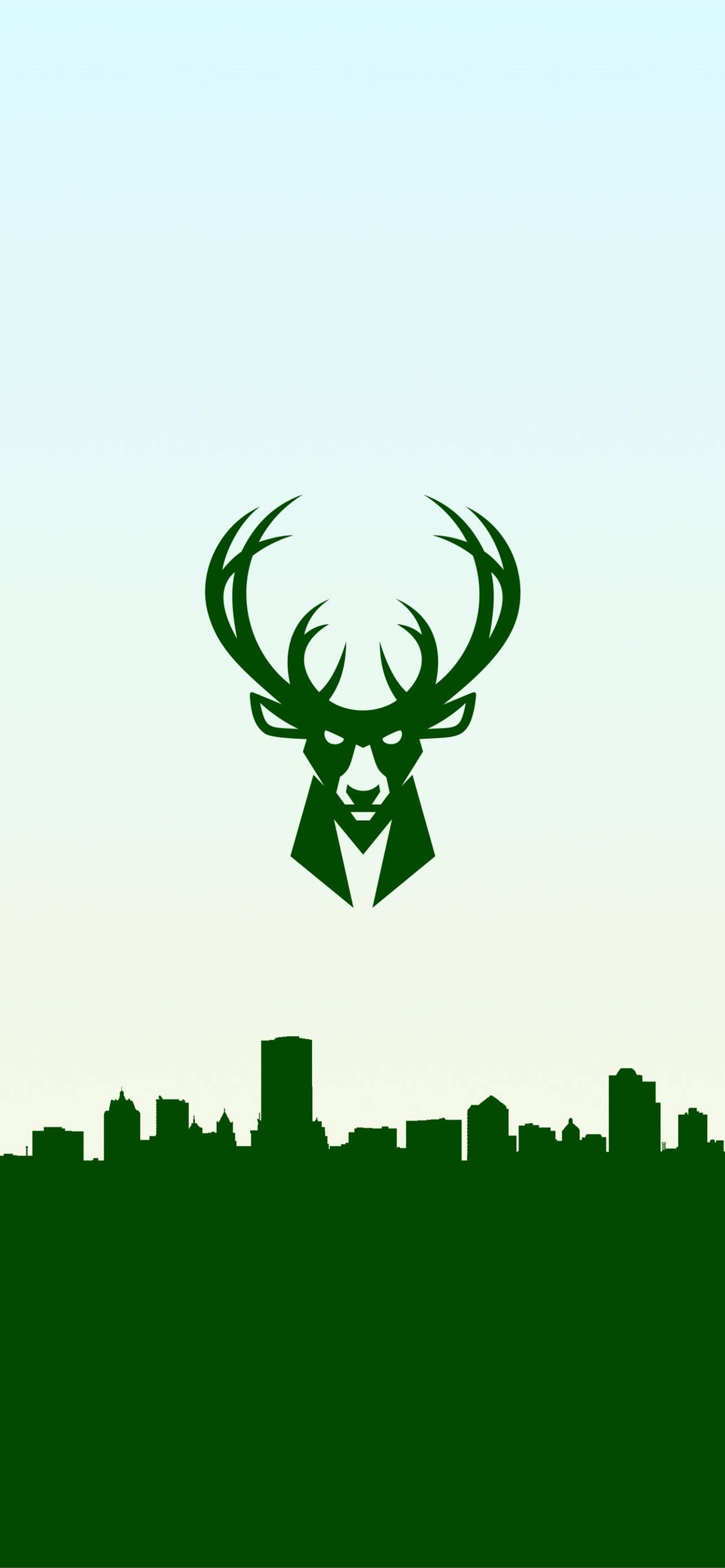 Milwaukee Bucks grønne logo Wallpapers