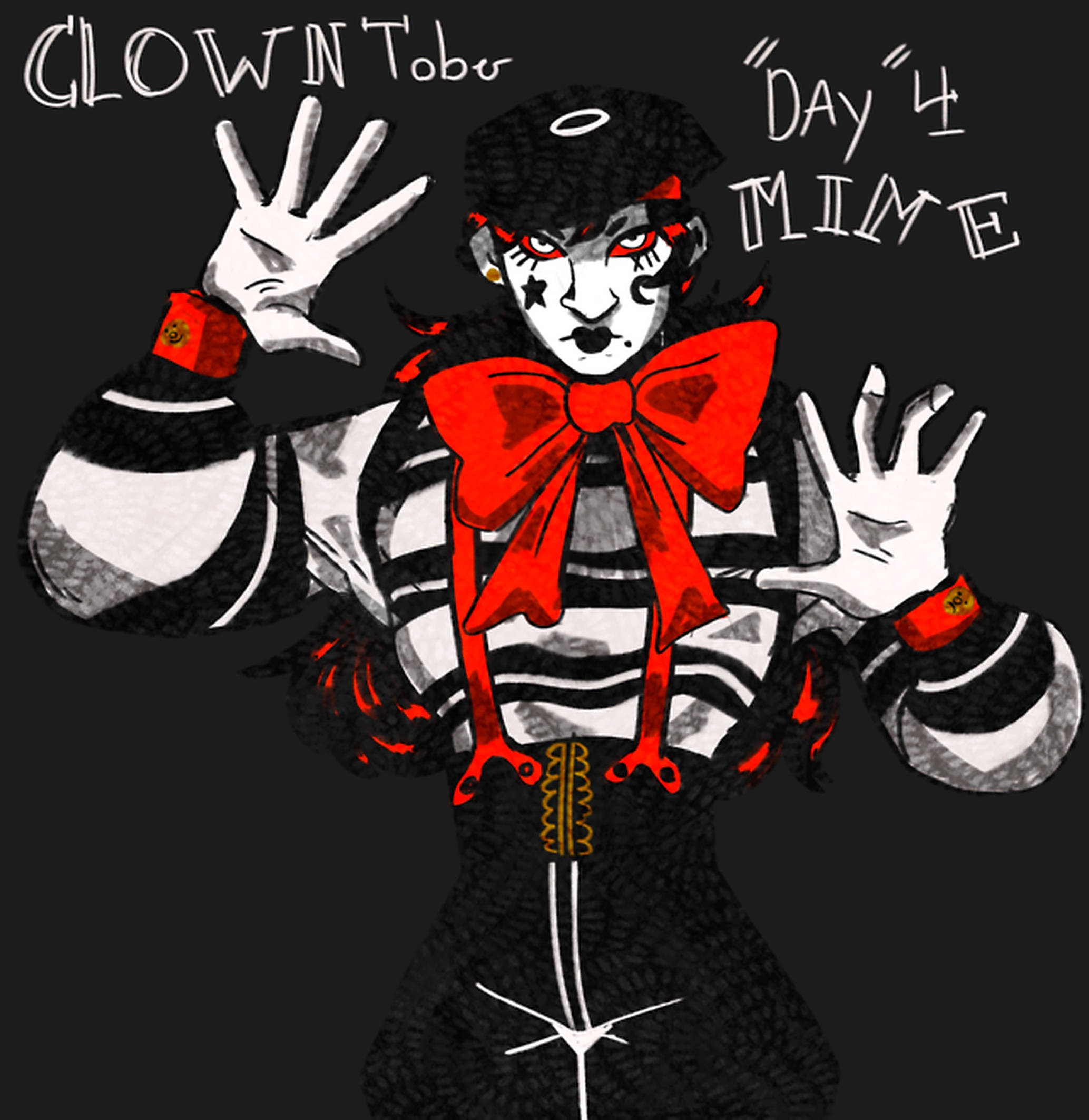 Mime Clown Artwork Wallpapers