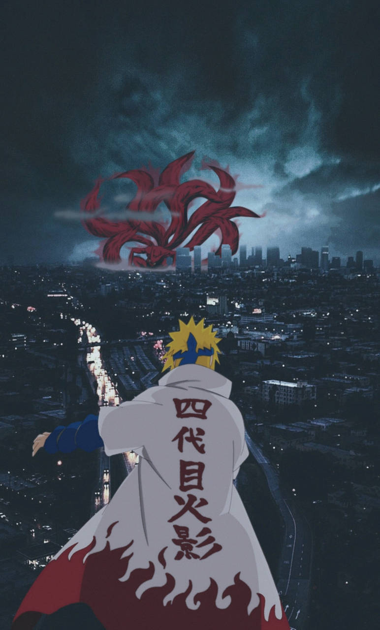 Minato mod Nitailed Beast Aesthetic Naruto Wallpapers
