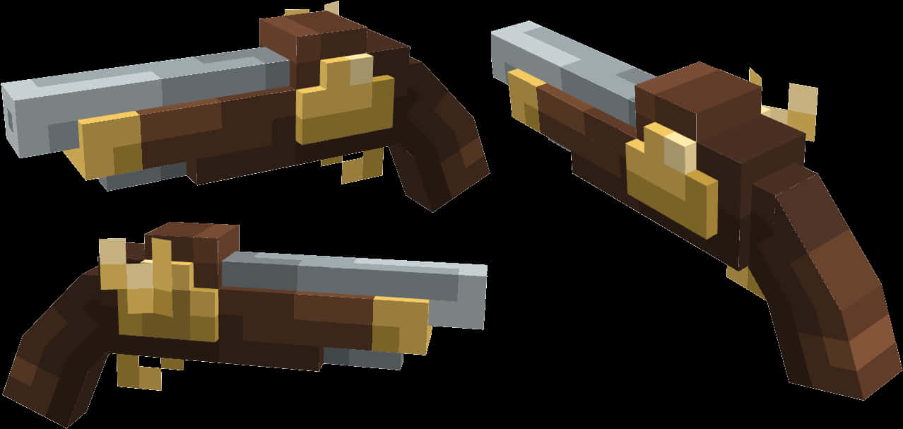 Minecraft Blaster Model Visninger Wallpapers
