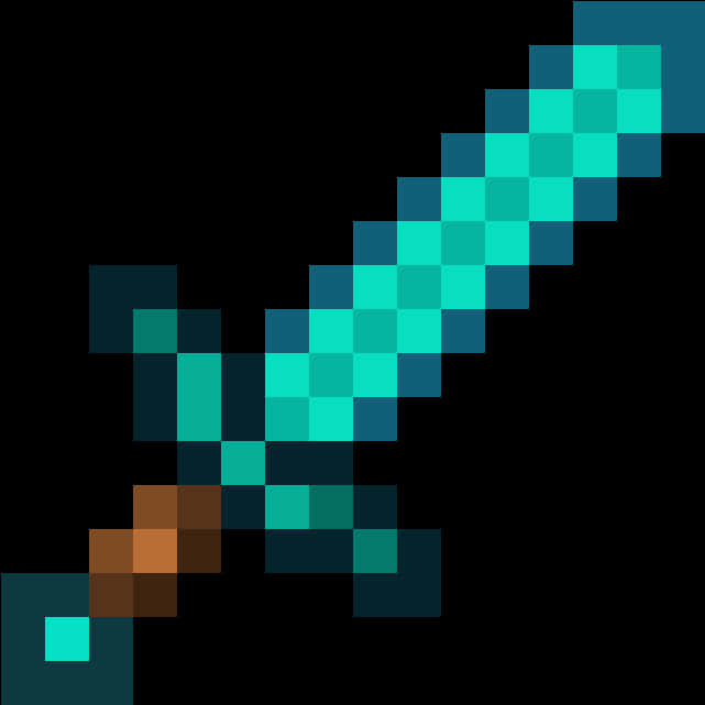 Minecraft-diamantsværd-ikon Wallpapers