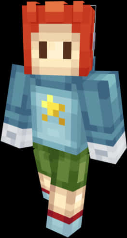 Minecraft-figur i rustning Wallpapers