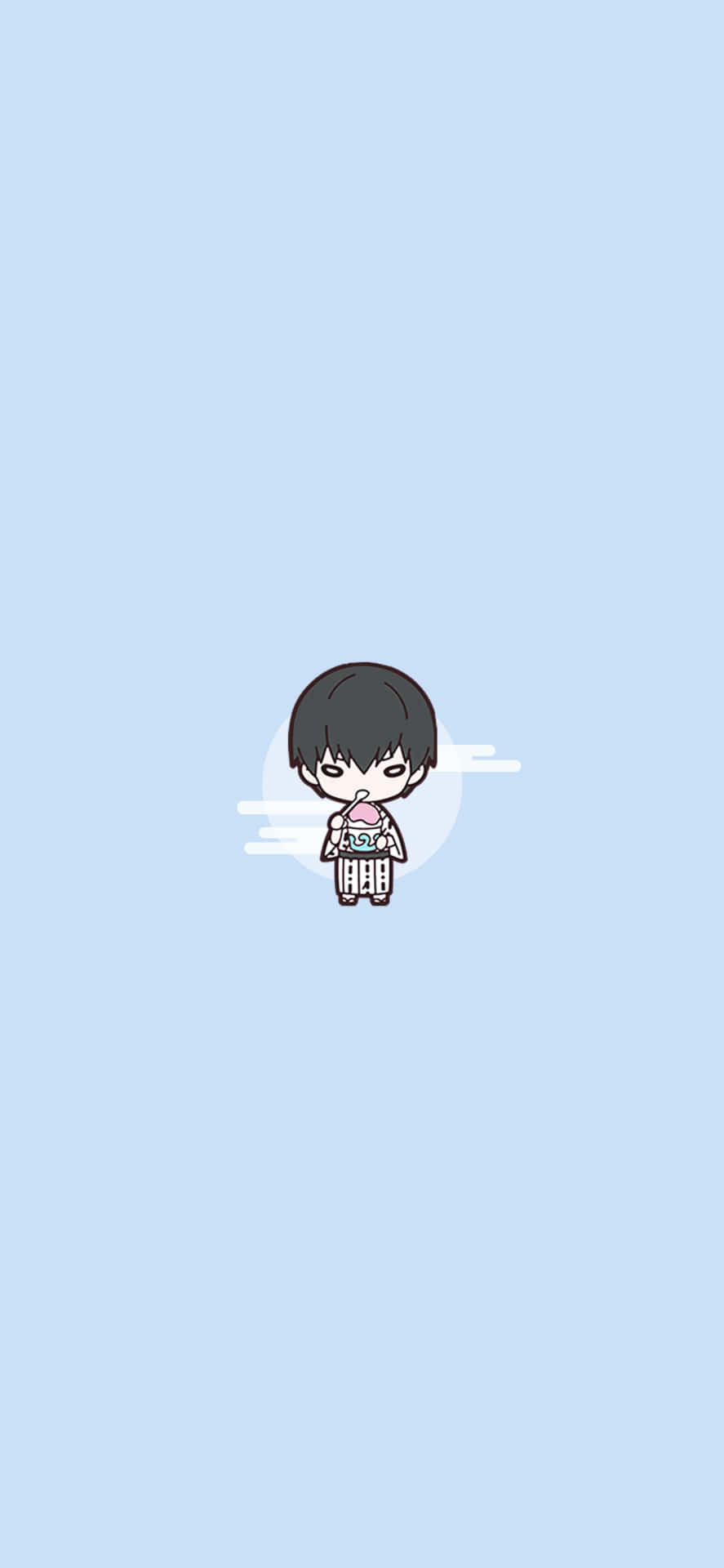 Mini Suna Rintarou Minimalistisk Digital Kunst Wallpapers