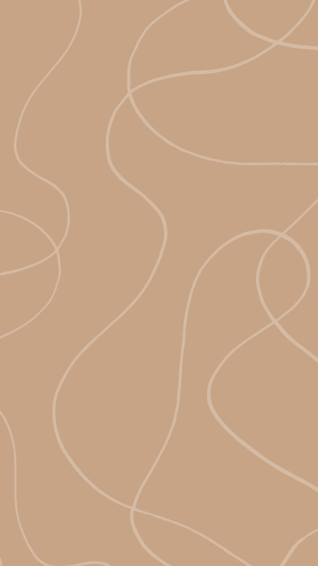 Minimalistisk beige brun æstetik Wallpapers