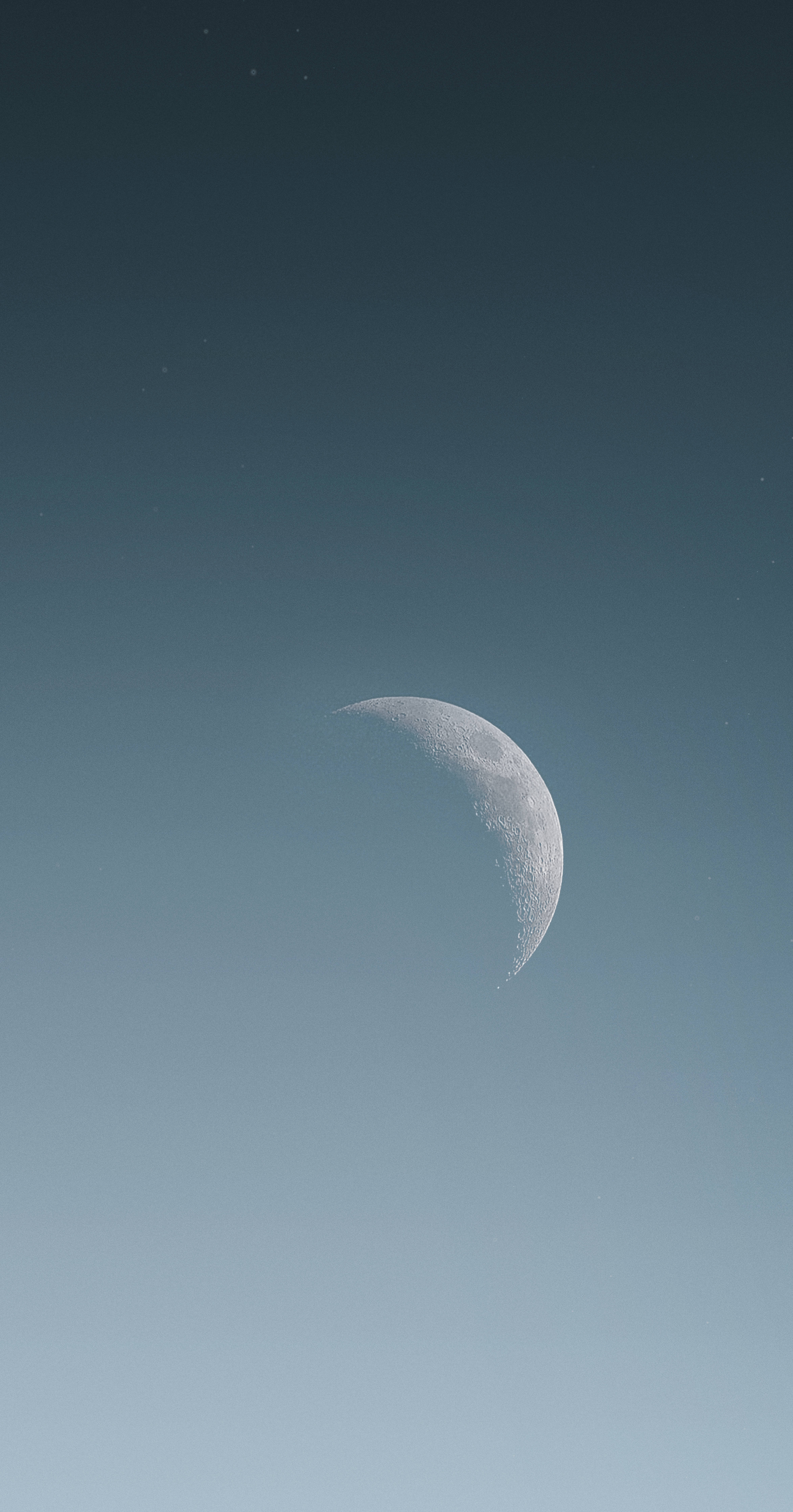 Minimalistisk halvmåne æstetik Wallpapers